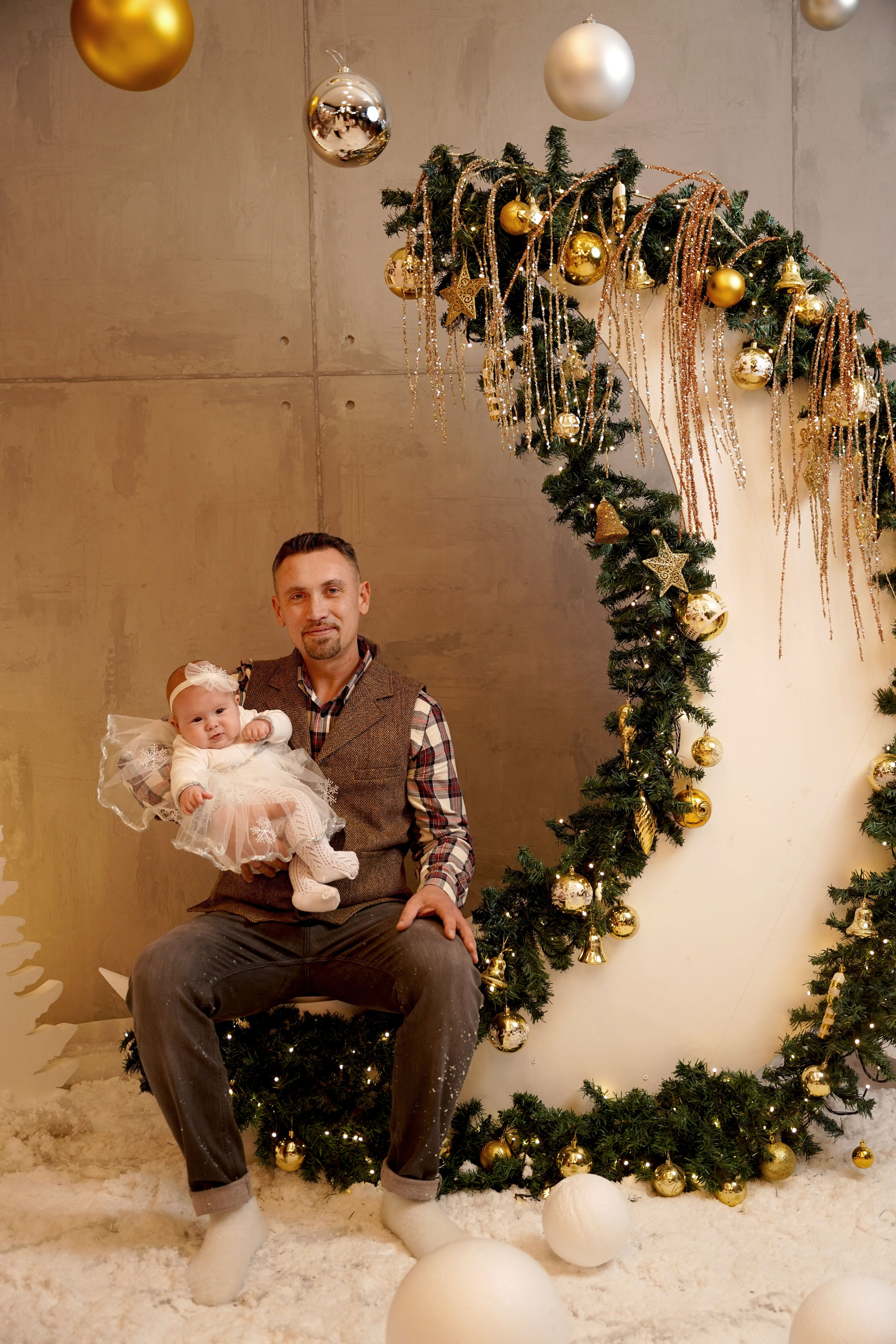 СНЕЖНЫЙ НОВЫЙ ГОД. Фотограф в Ялте Инна Найден. Детский и семейный фотограф