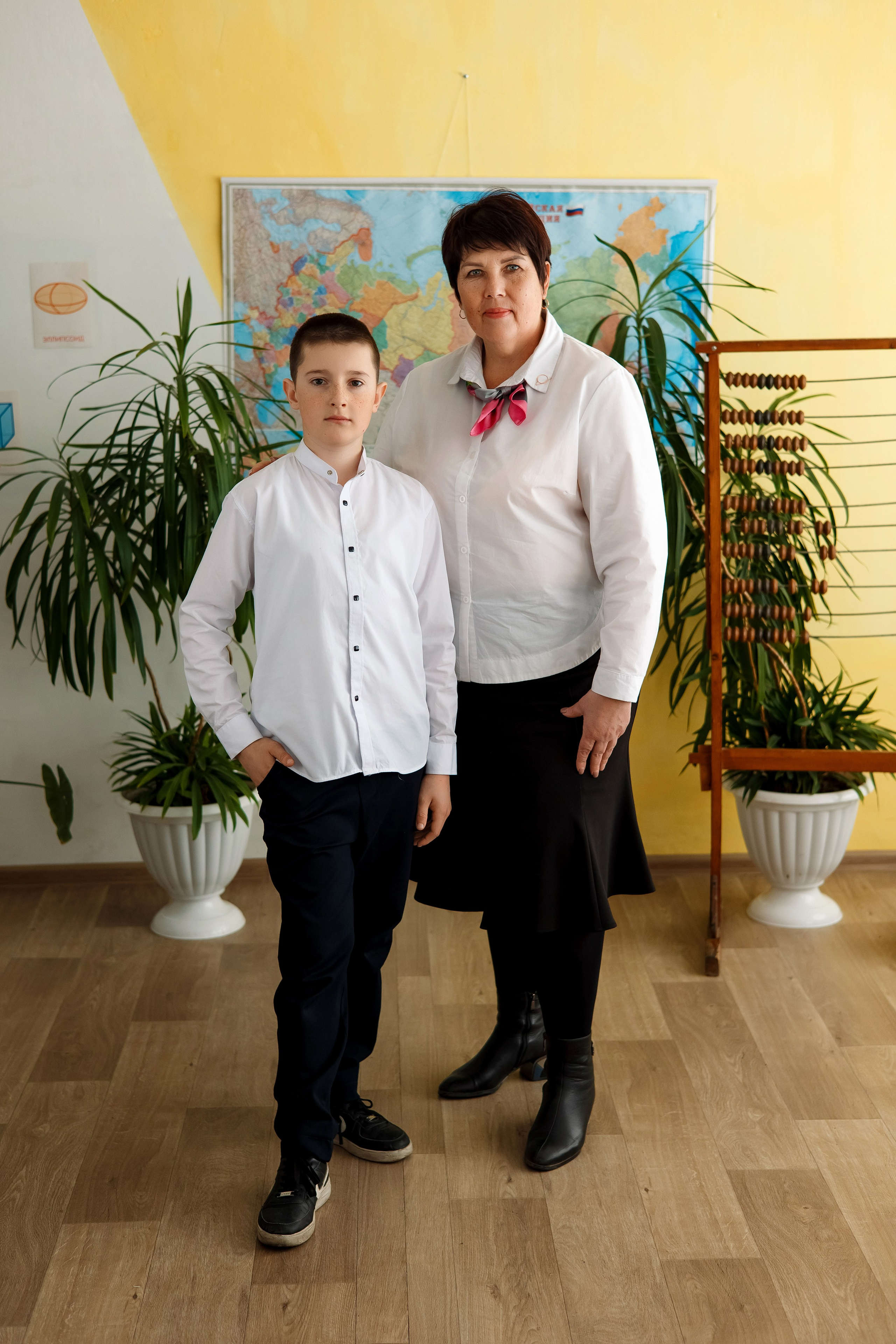 4 класс с. Барабаш. Фотограф Любовь Корниенко, Примоский край