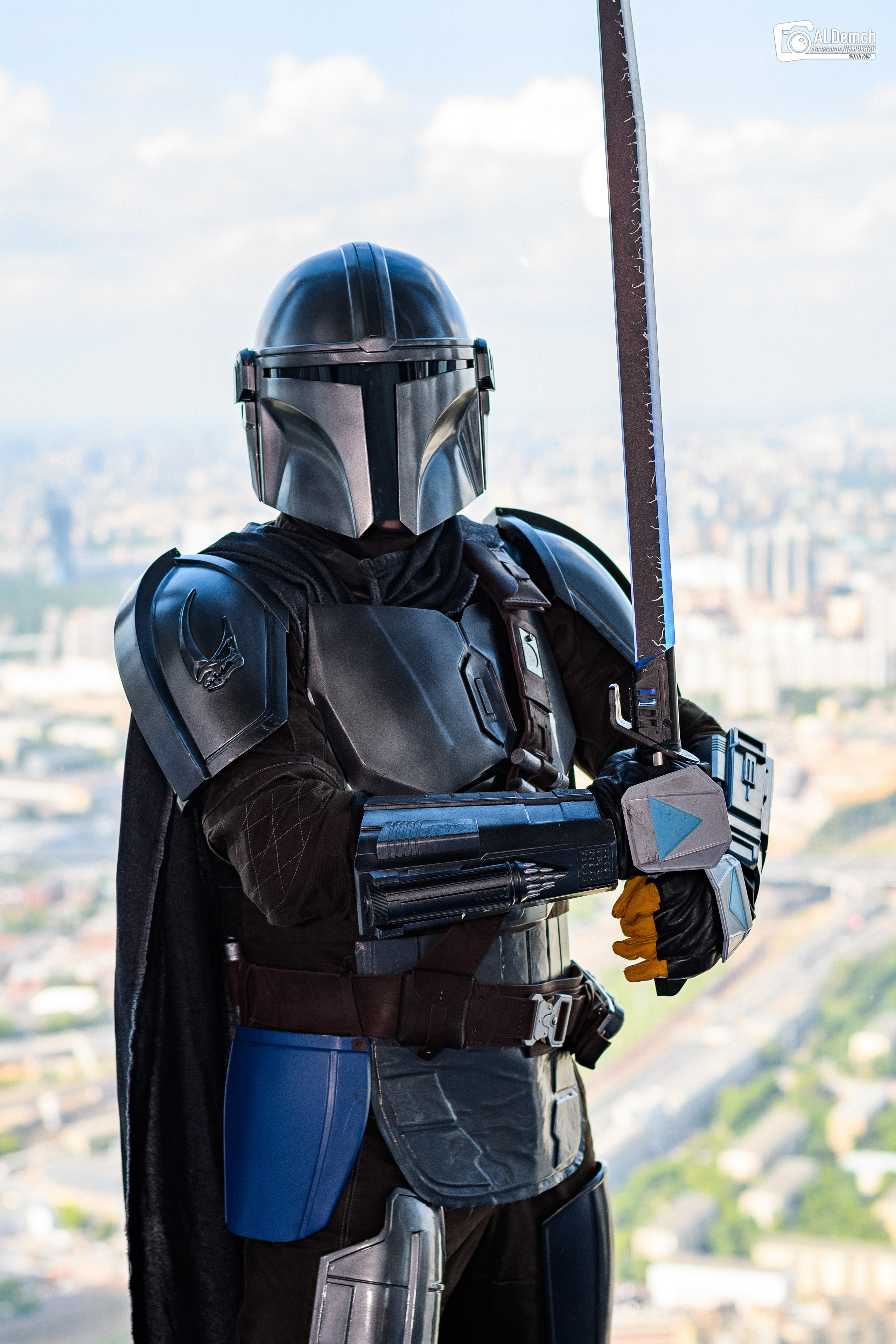 Мандалорец Дин Дженарин Звёздные войны косплей фотосессия