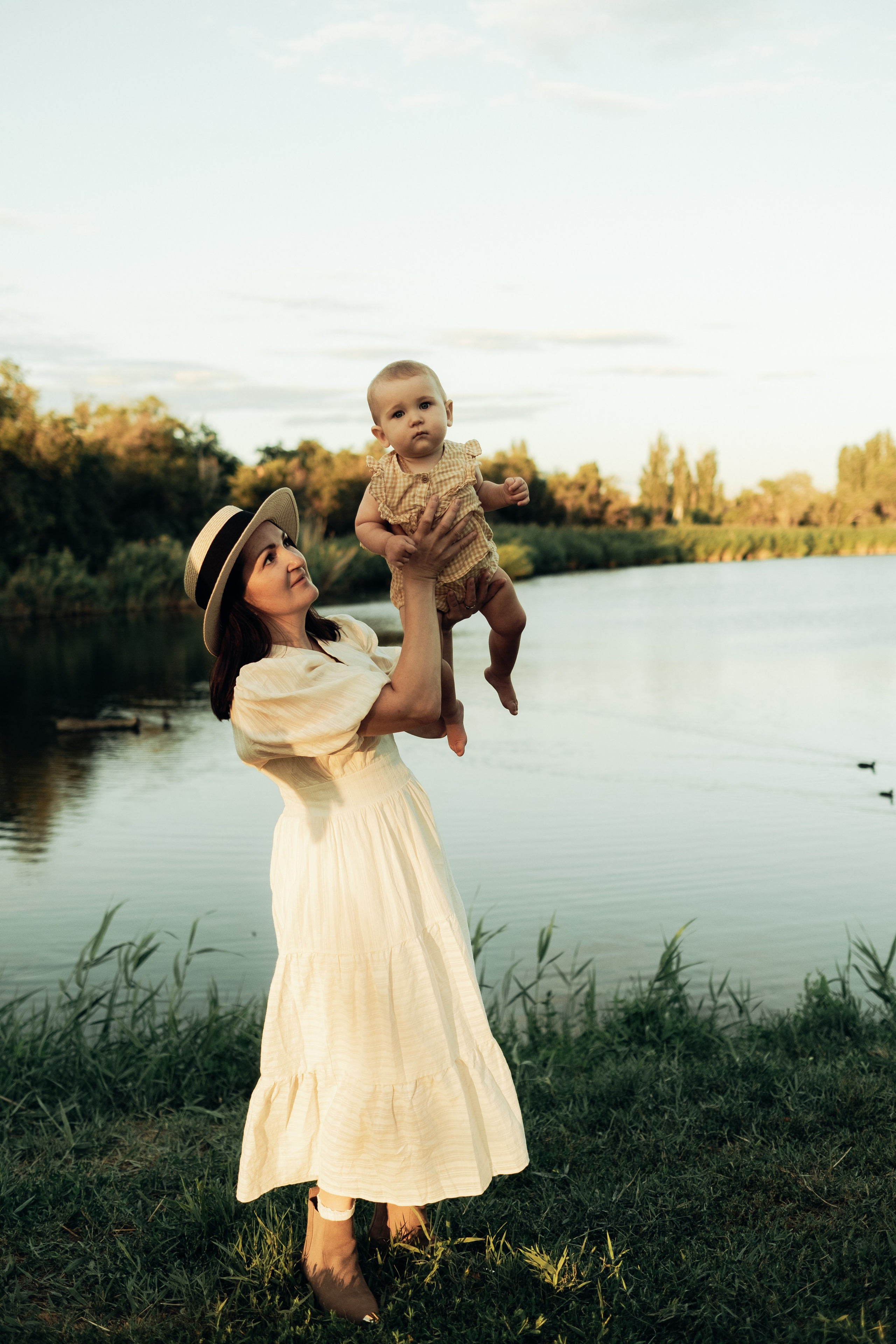 Семейная история на озере Сарпа. Фотограф в Москве Ольга Елоева