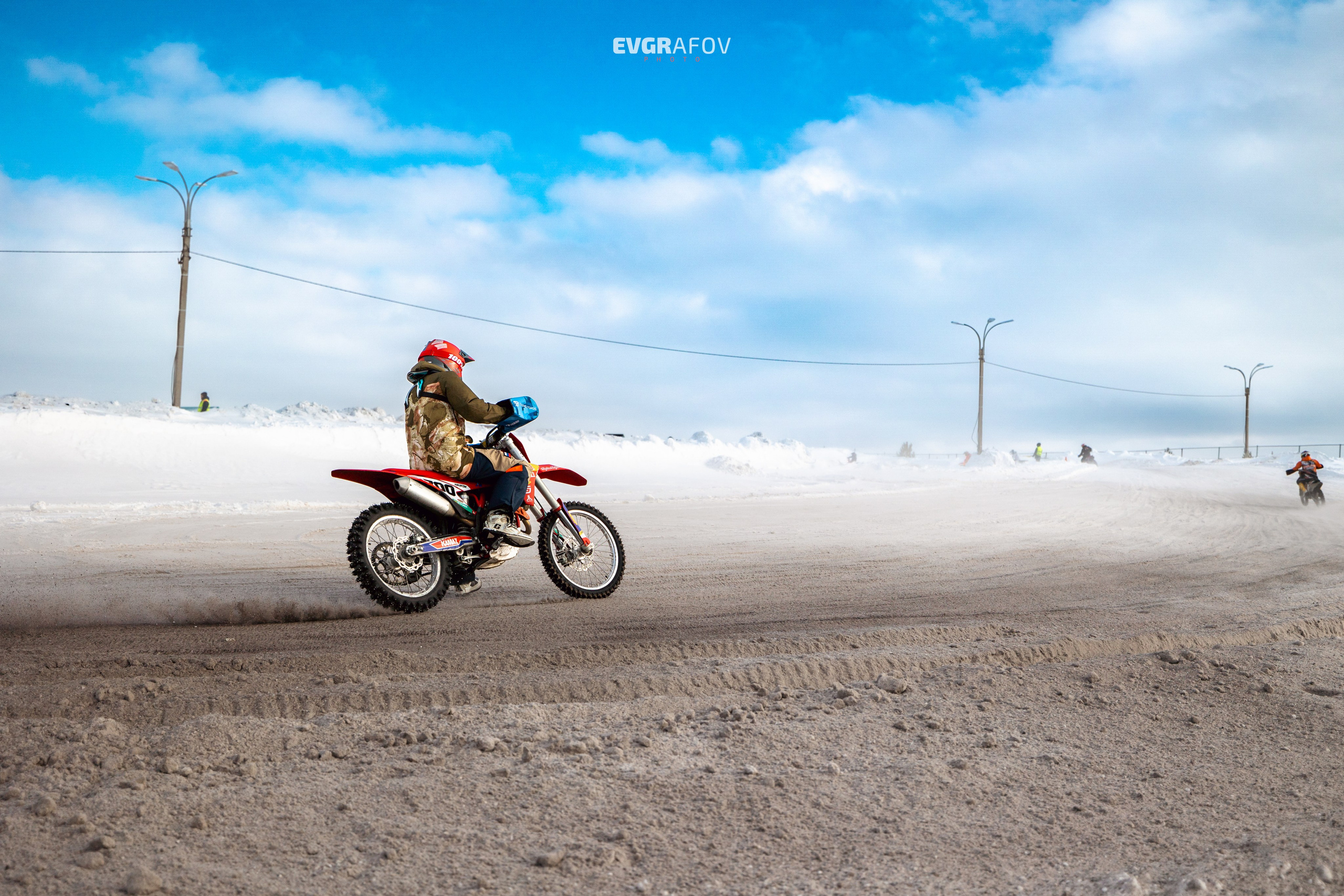 Открытый кубок Республики Татарстан по мотокроссу 3 этап. 4 февраля 2024 г. Фотограф Евграфов Александр