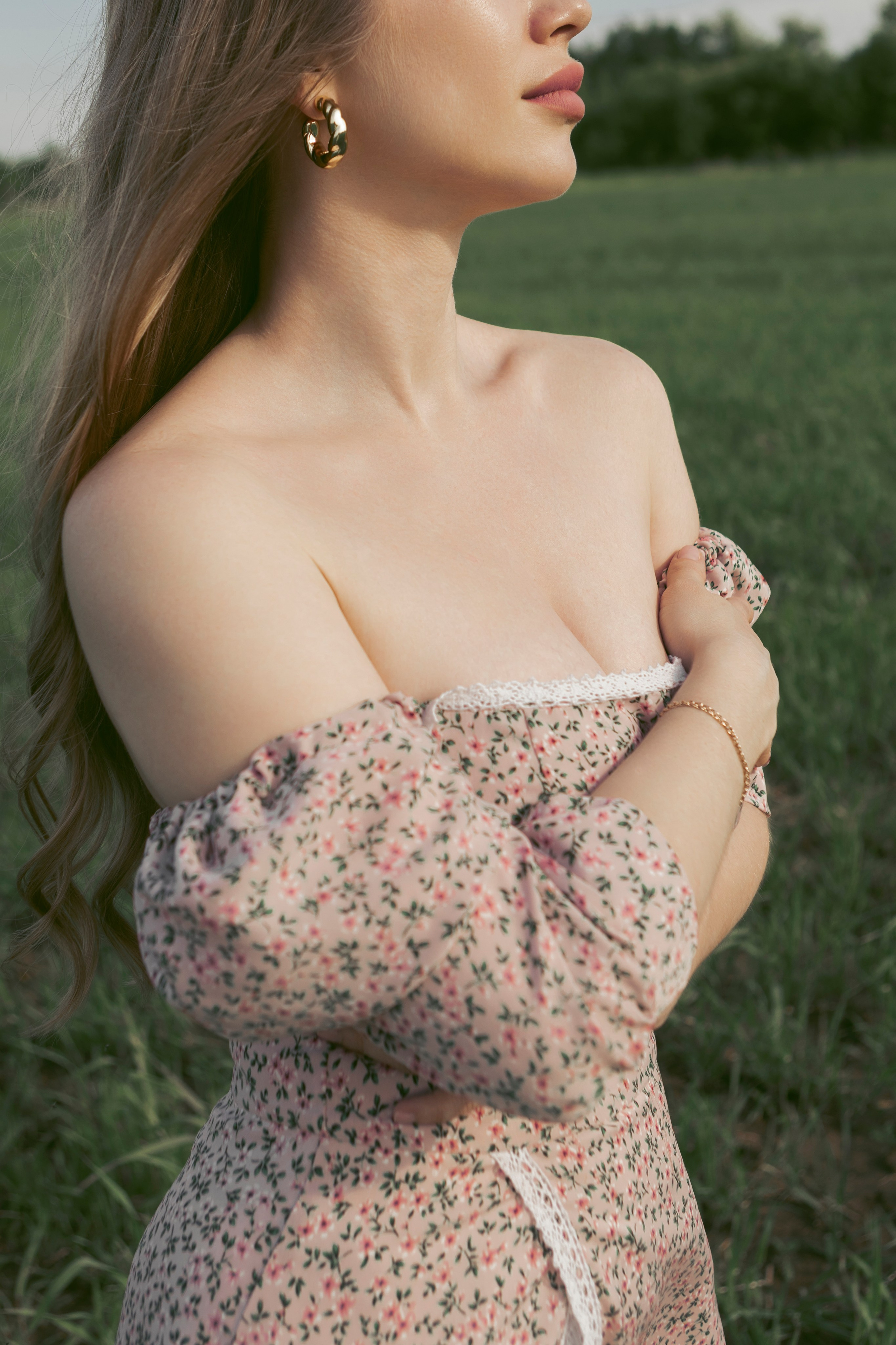 Надя и персики. Фотограф Лесозаводск/Хабаровск