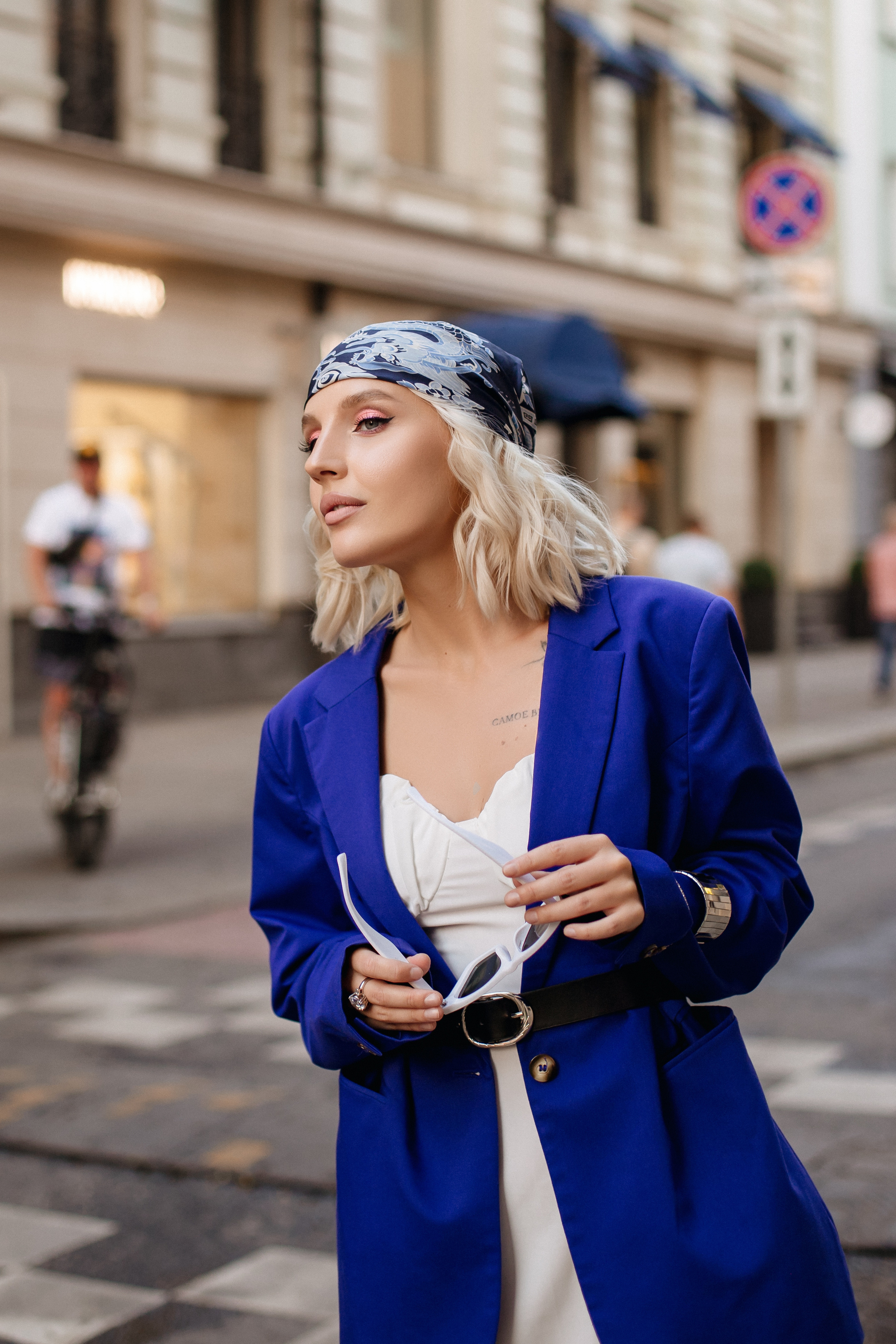 Стильная фотосессия на улице. Brand и контент фотограф