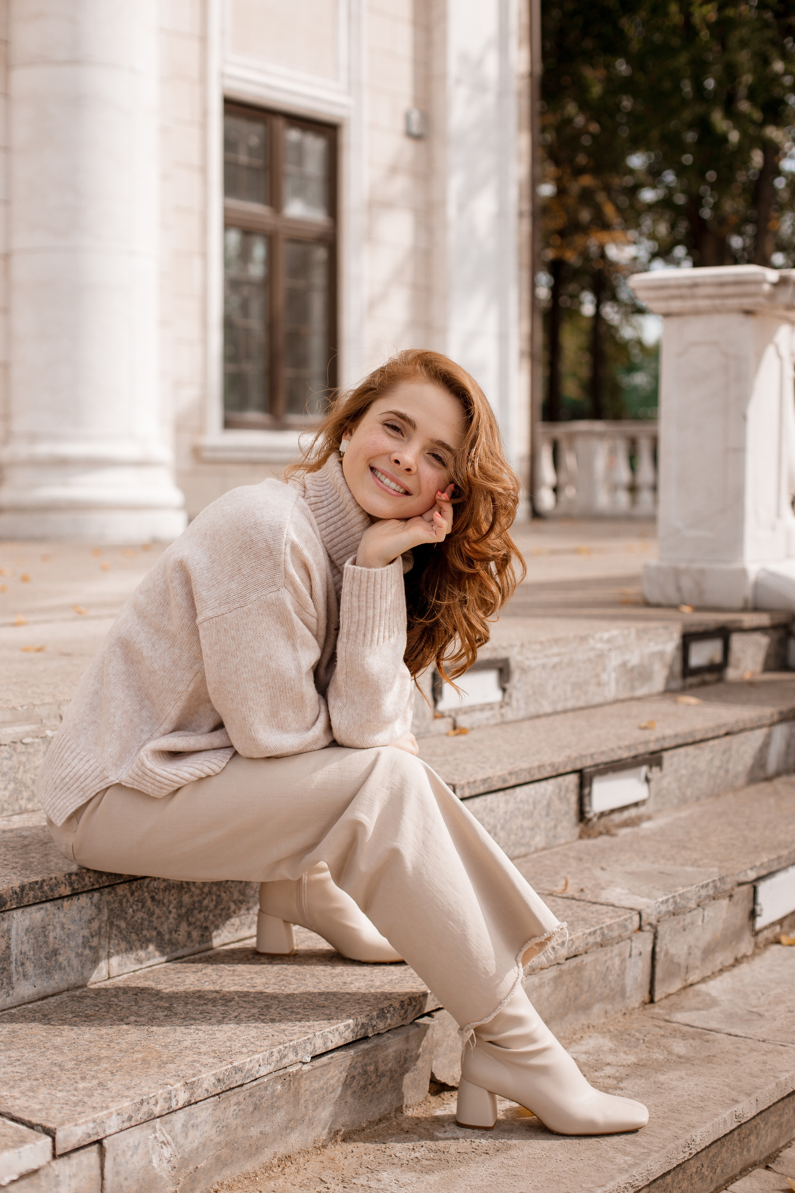 Уютная уличная фотосессия. Brand и контент фотограф