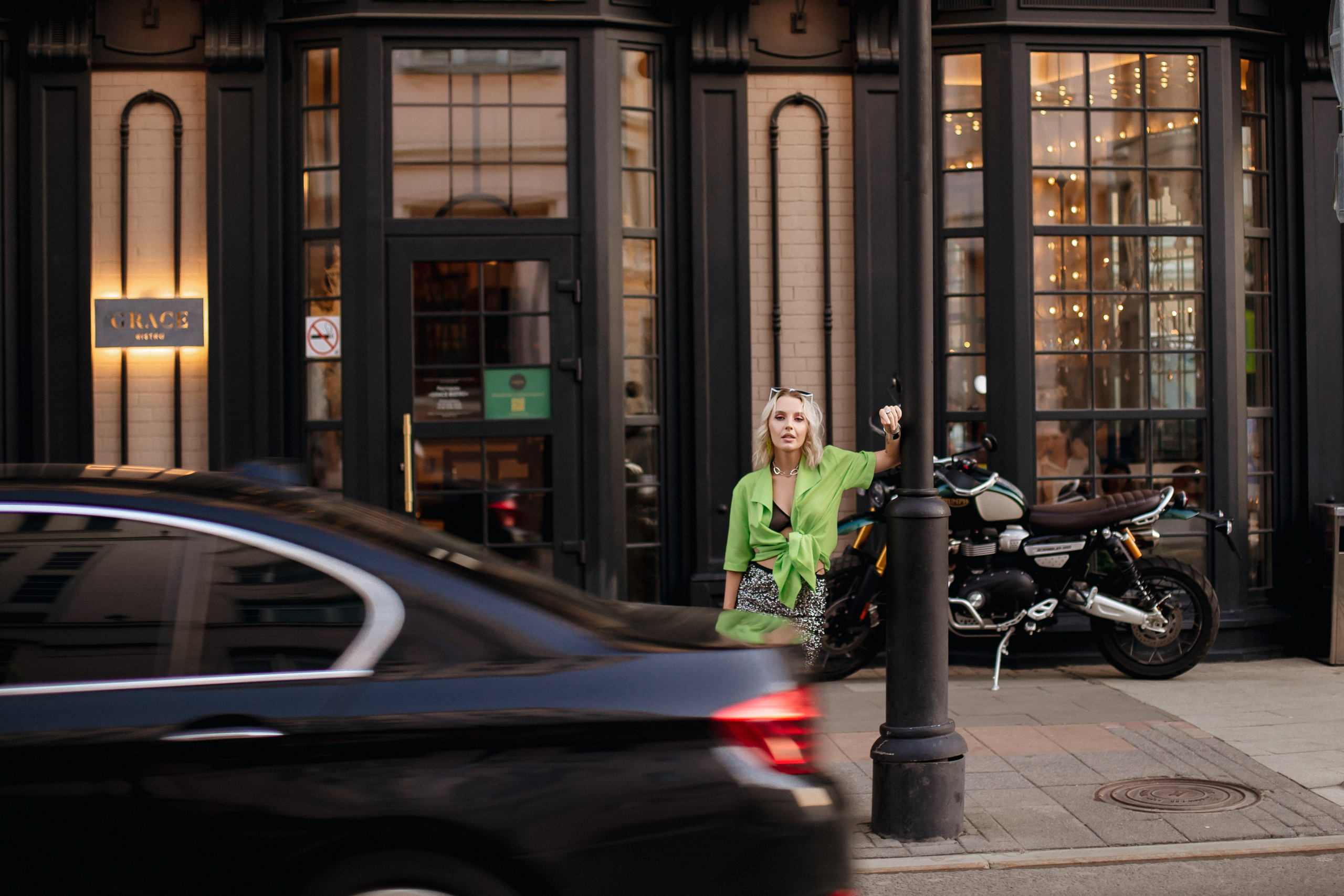 Стильная фотосессия на улице. Brand и контент фотограф