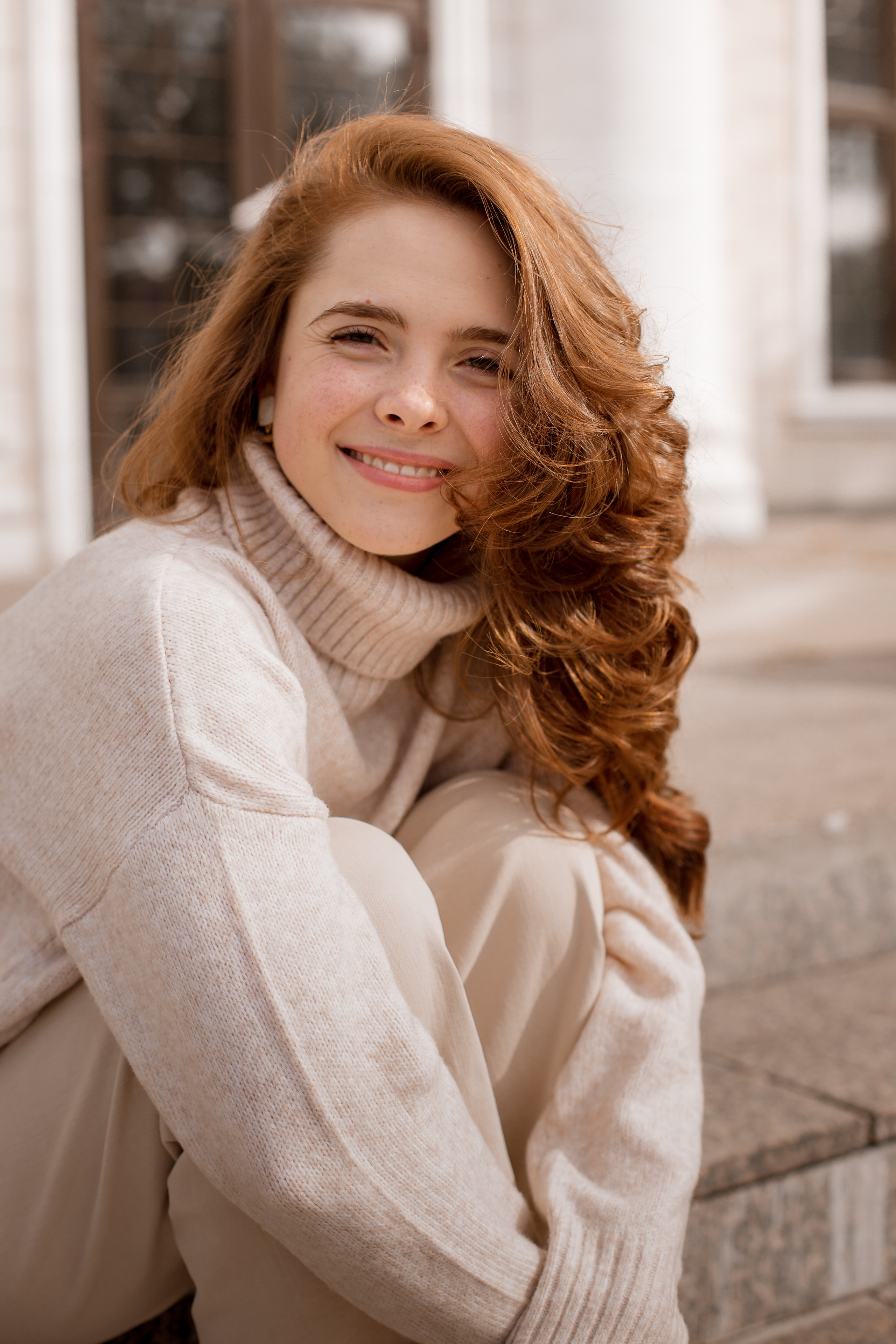 Уютная уличная фотосессия. Brand и контент фотограф