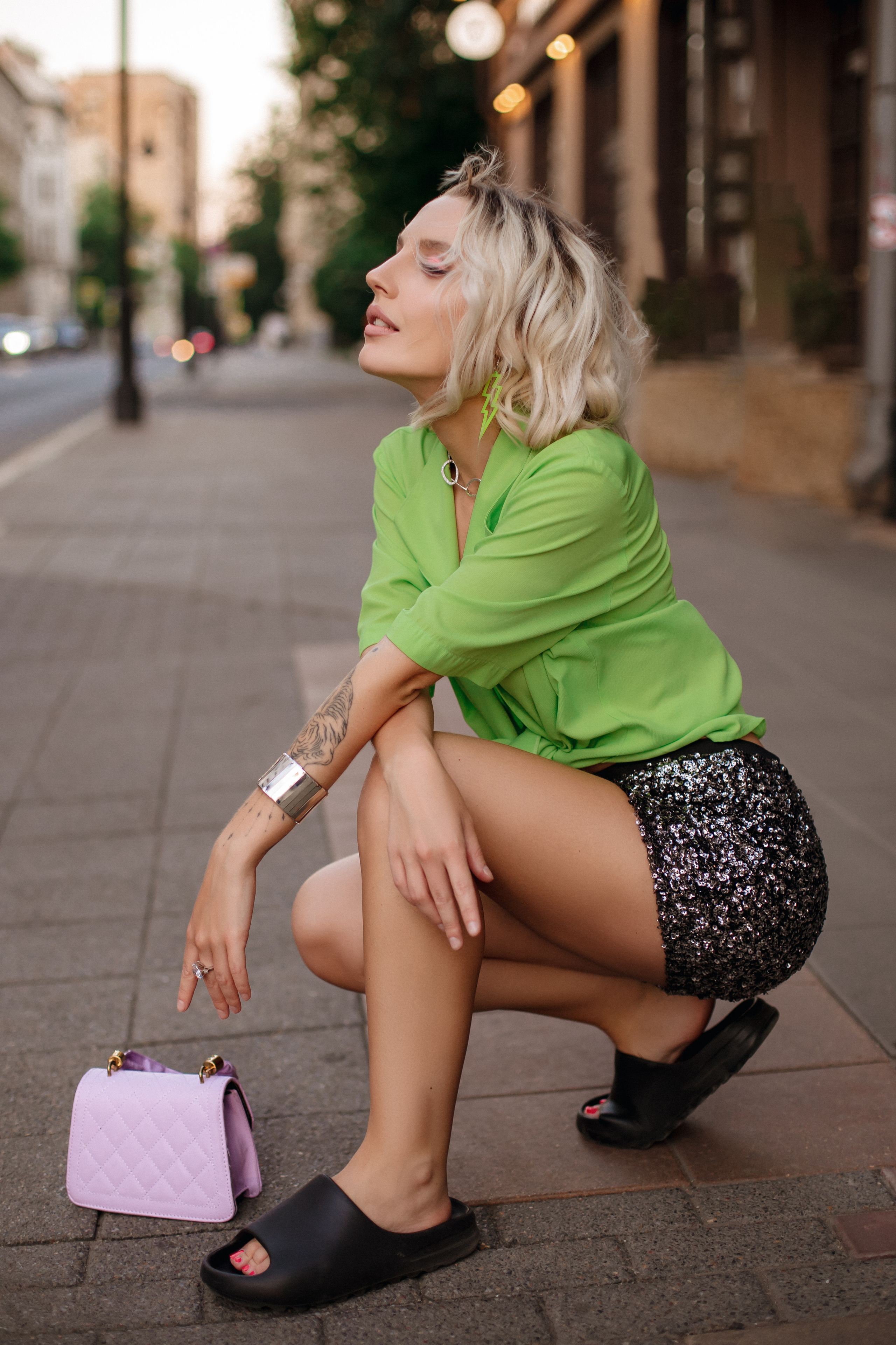 Стильная фотосессия на улице. Brand и контент фотограф