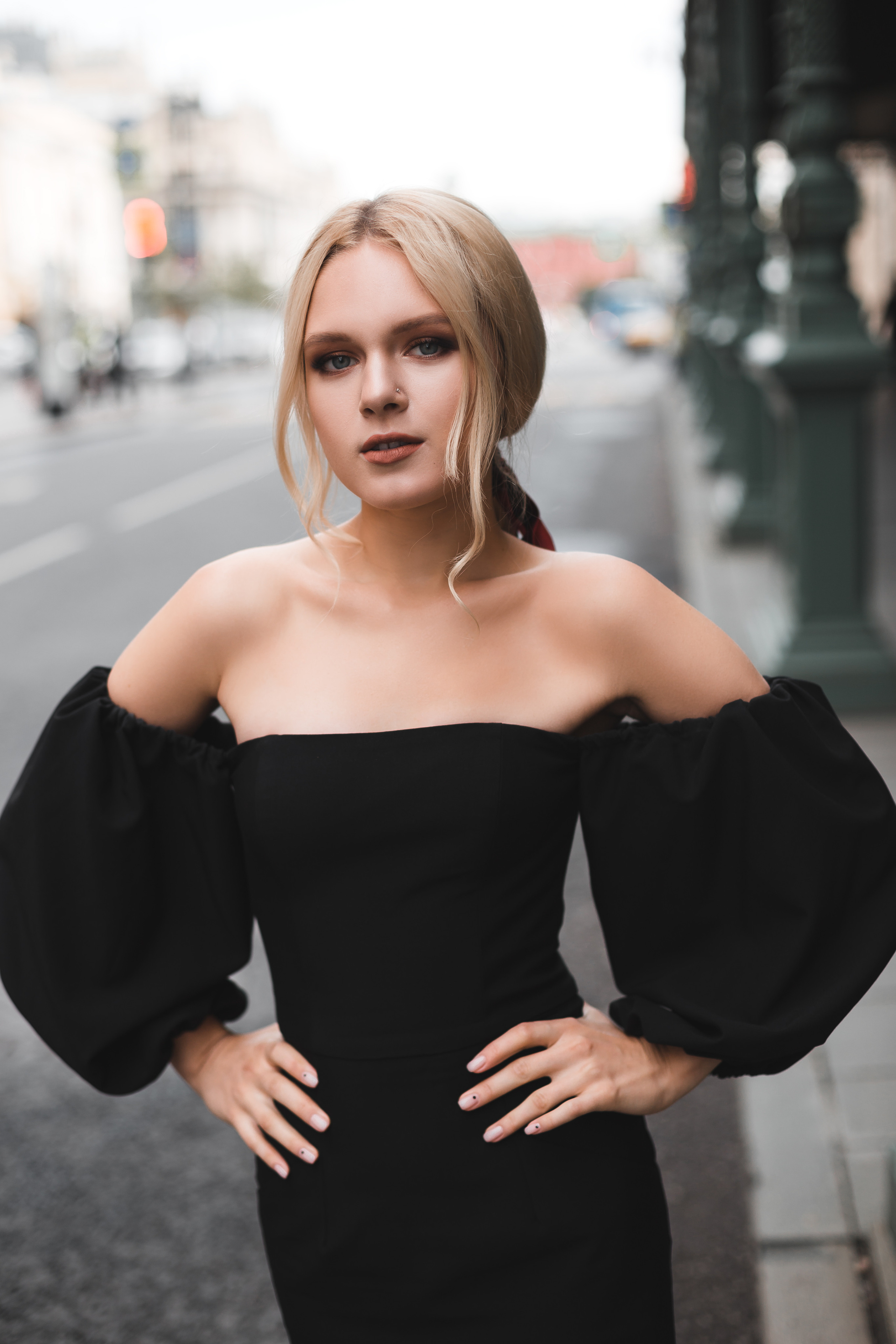 Уличная фотосессия в платье. Brand и контент фотограф