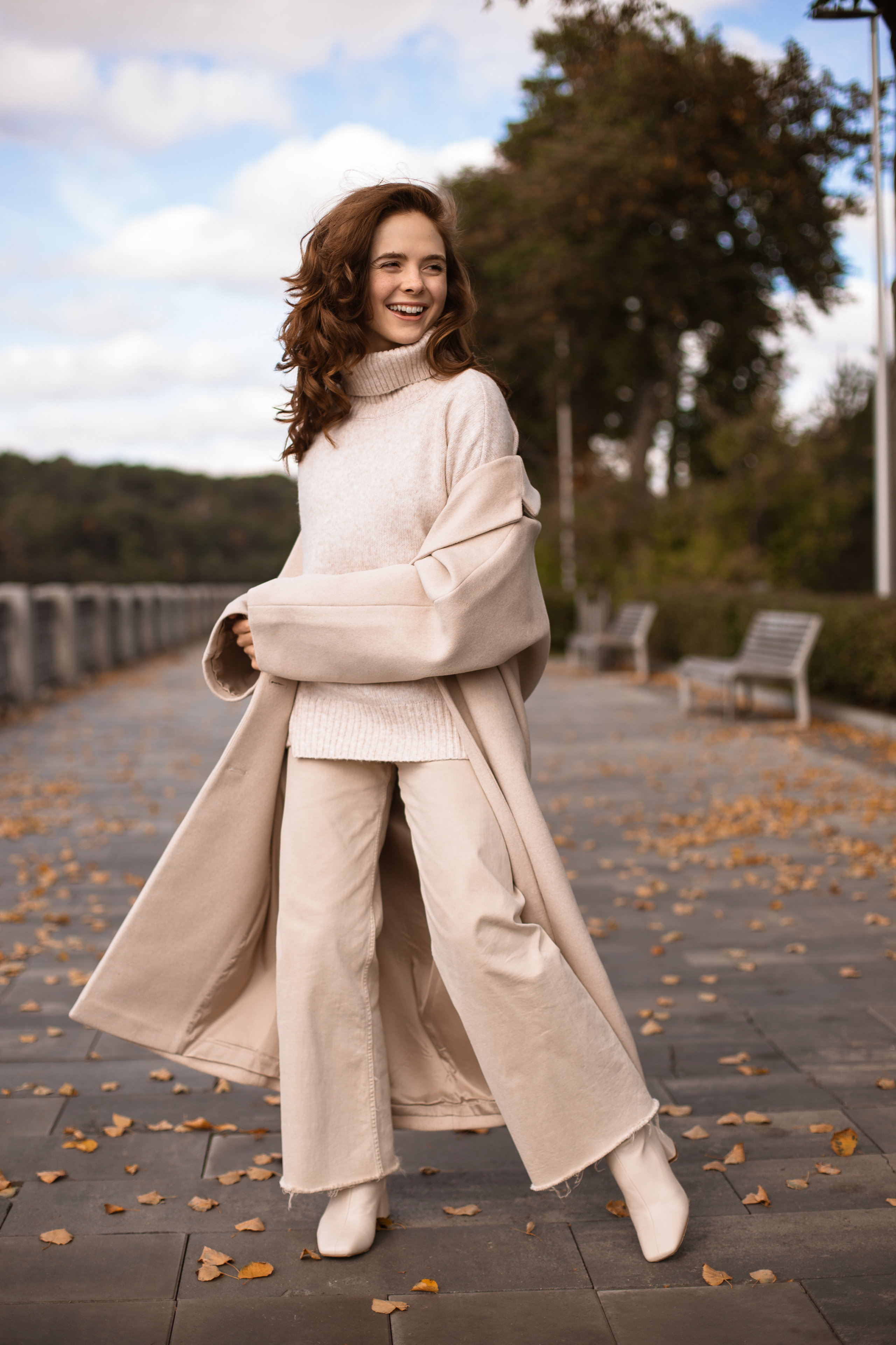 Уютная уличная фотосессия. Brand и контент фотограф