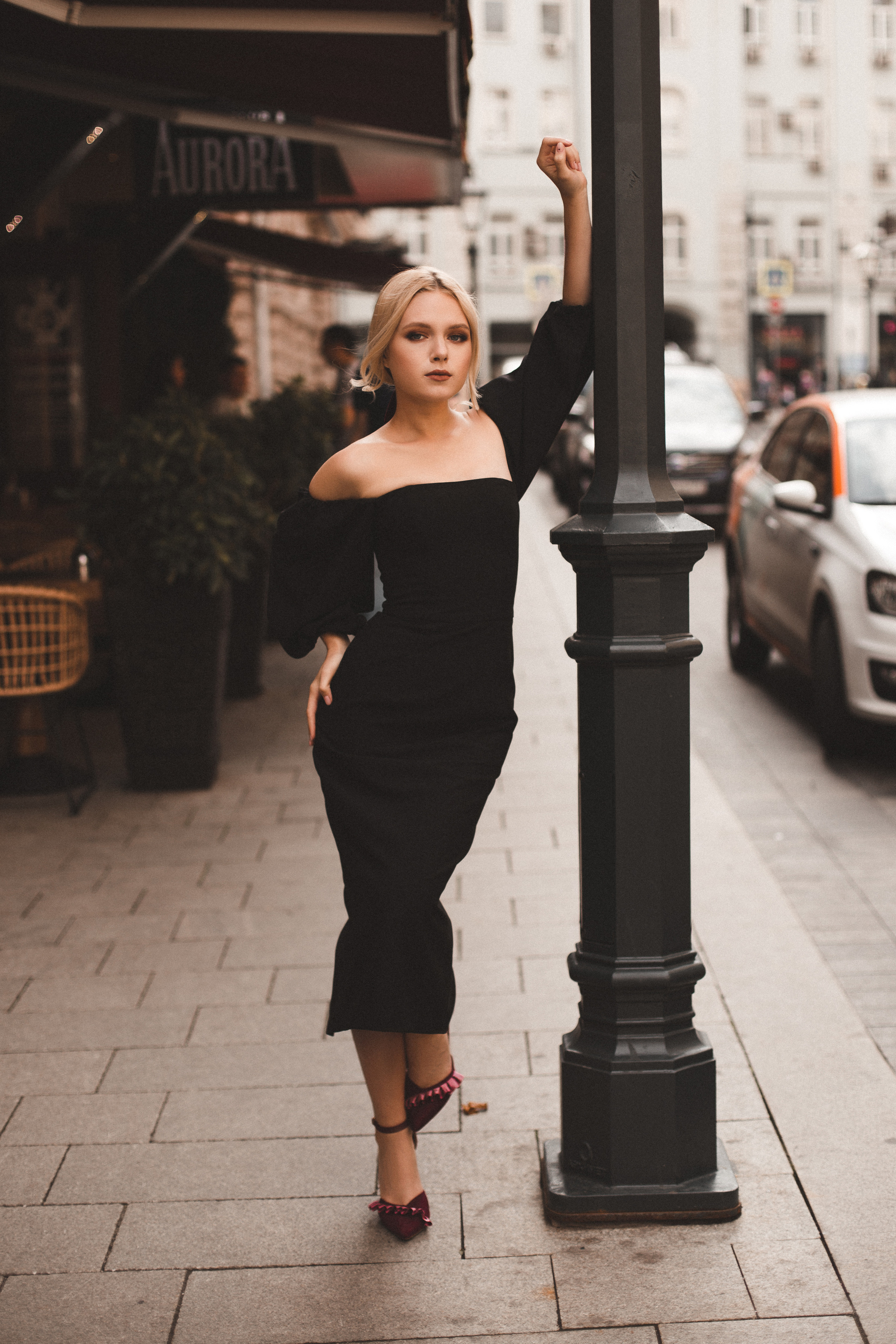 Уличная фотосессия в платье. Brand и контент фотограф