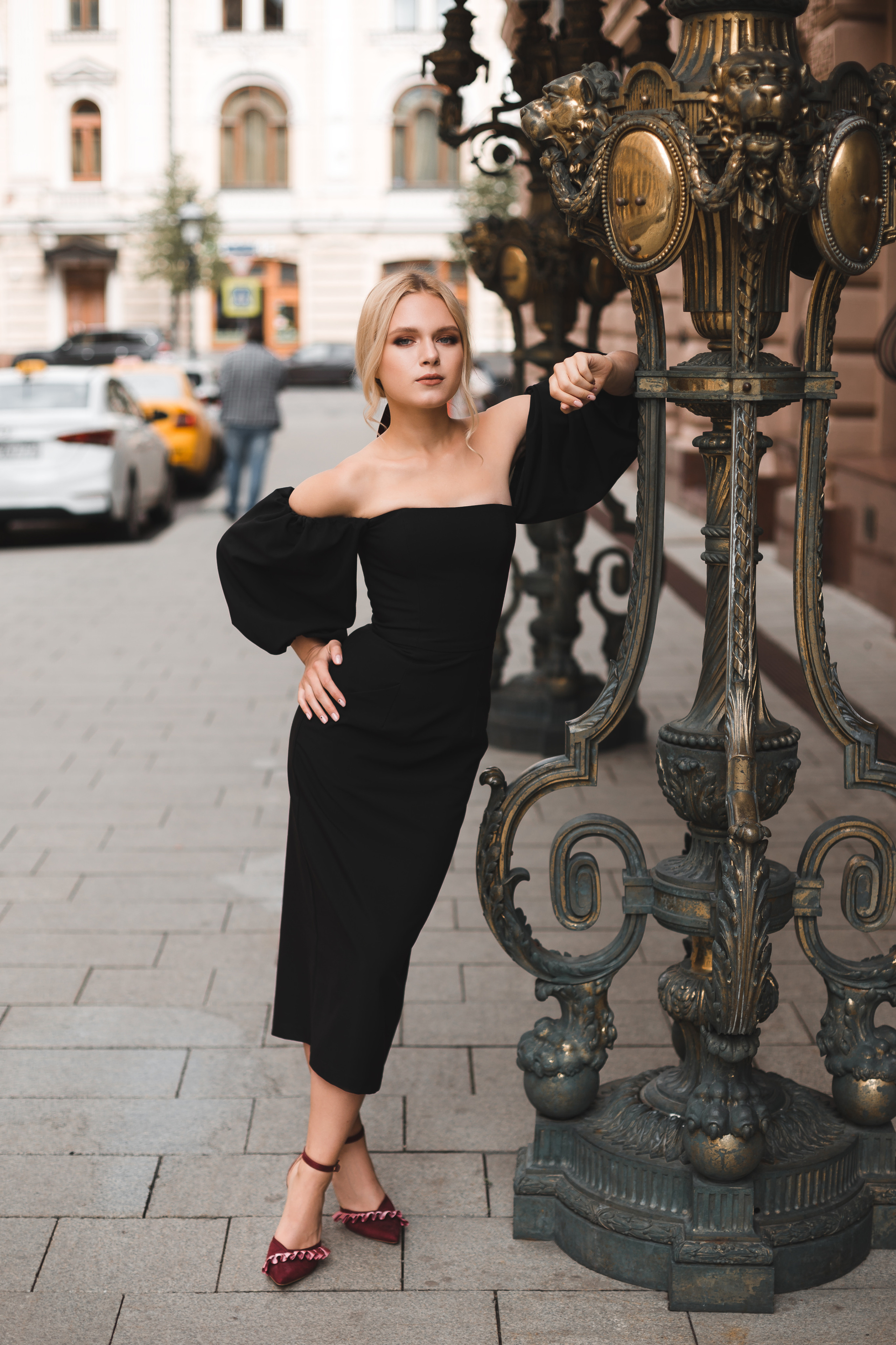 Уличная фотосессия в платье. Brand и контент фотограф