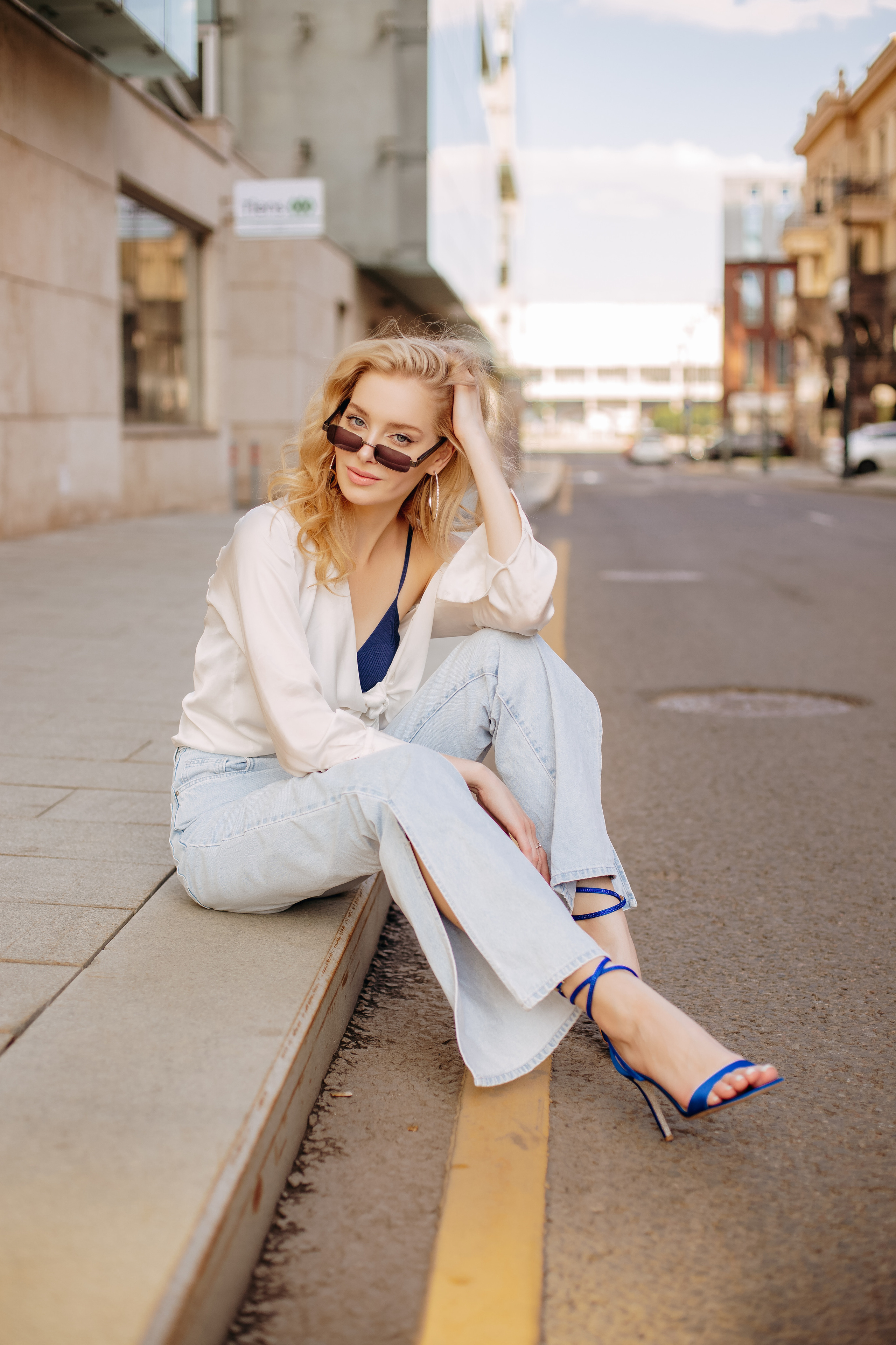 Стильная уличная фотосессия. Brand и контент фотограф