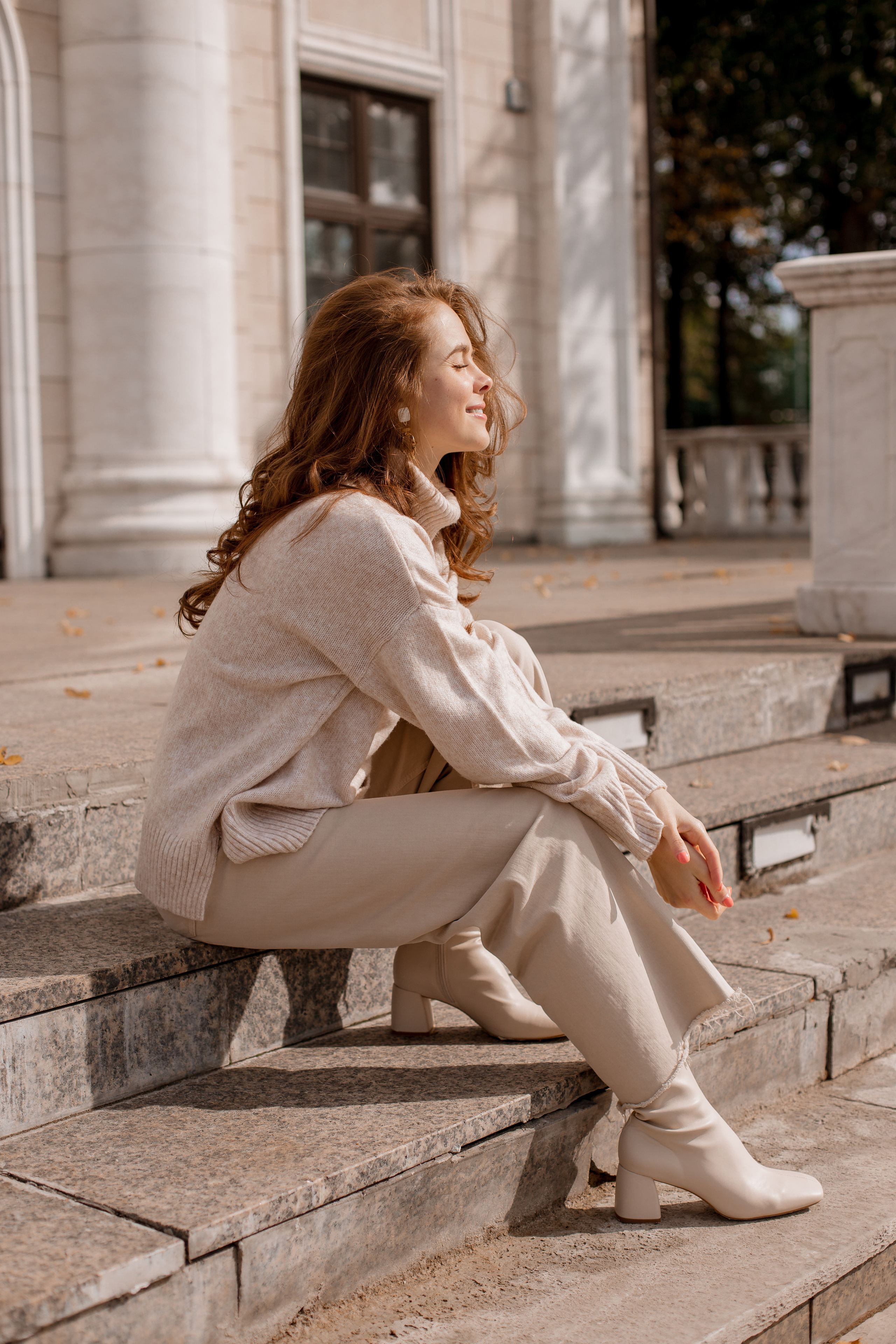 Уютная уличная фотосессия. Brand и контент фотограф