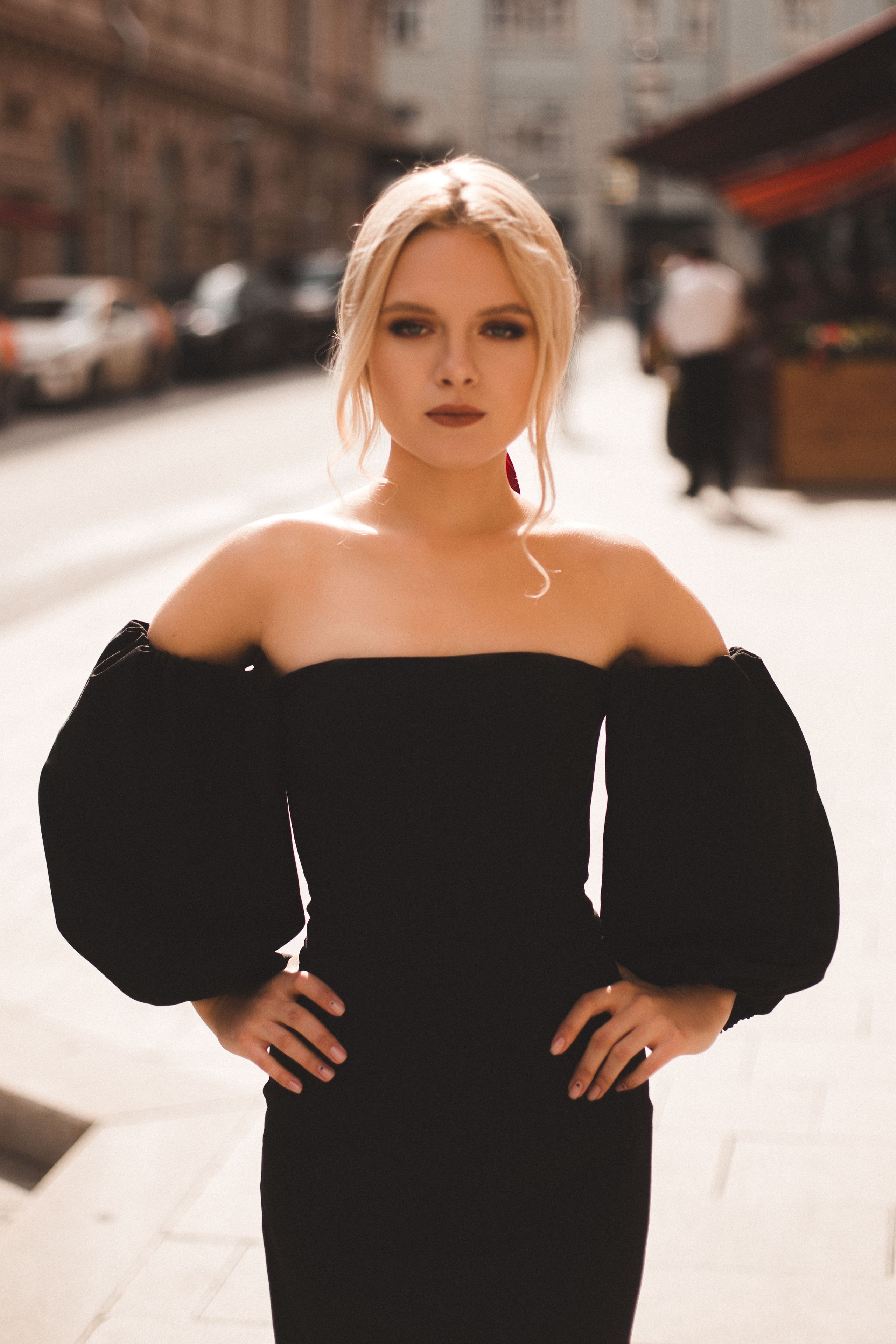 Уличная фотосессия в платье. Brand и контент фотограф