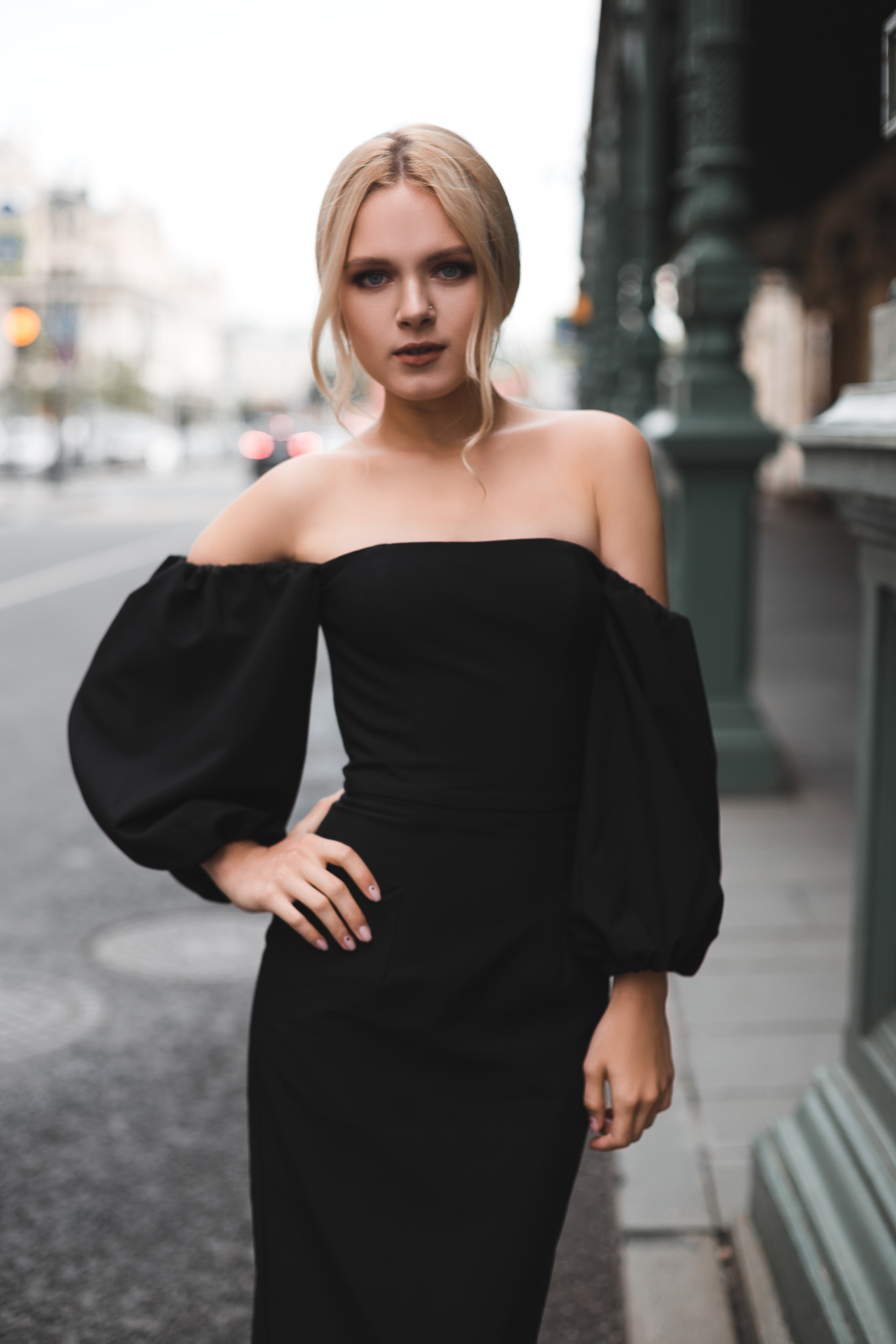 Уличная фотосессия в платье. Brand и контент фотограф