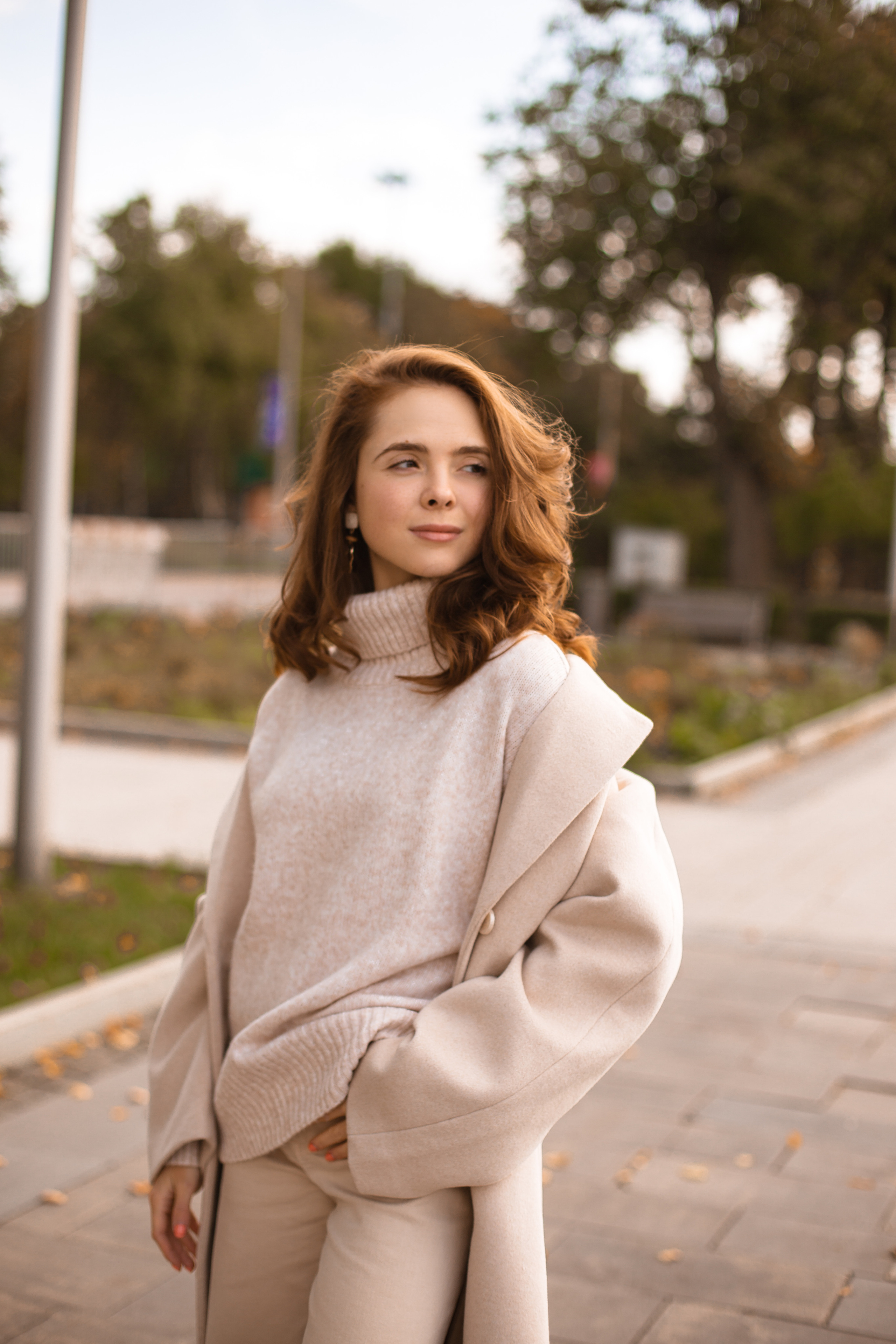 Уютная уличная фотосессия. Brand и контент фотограф