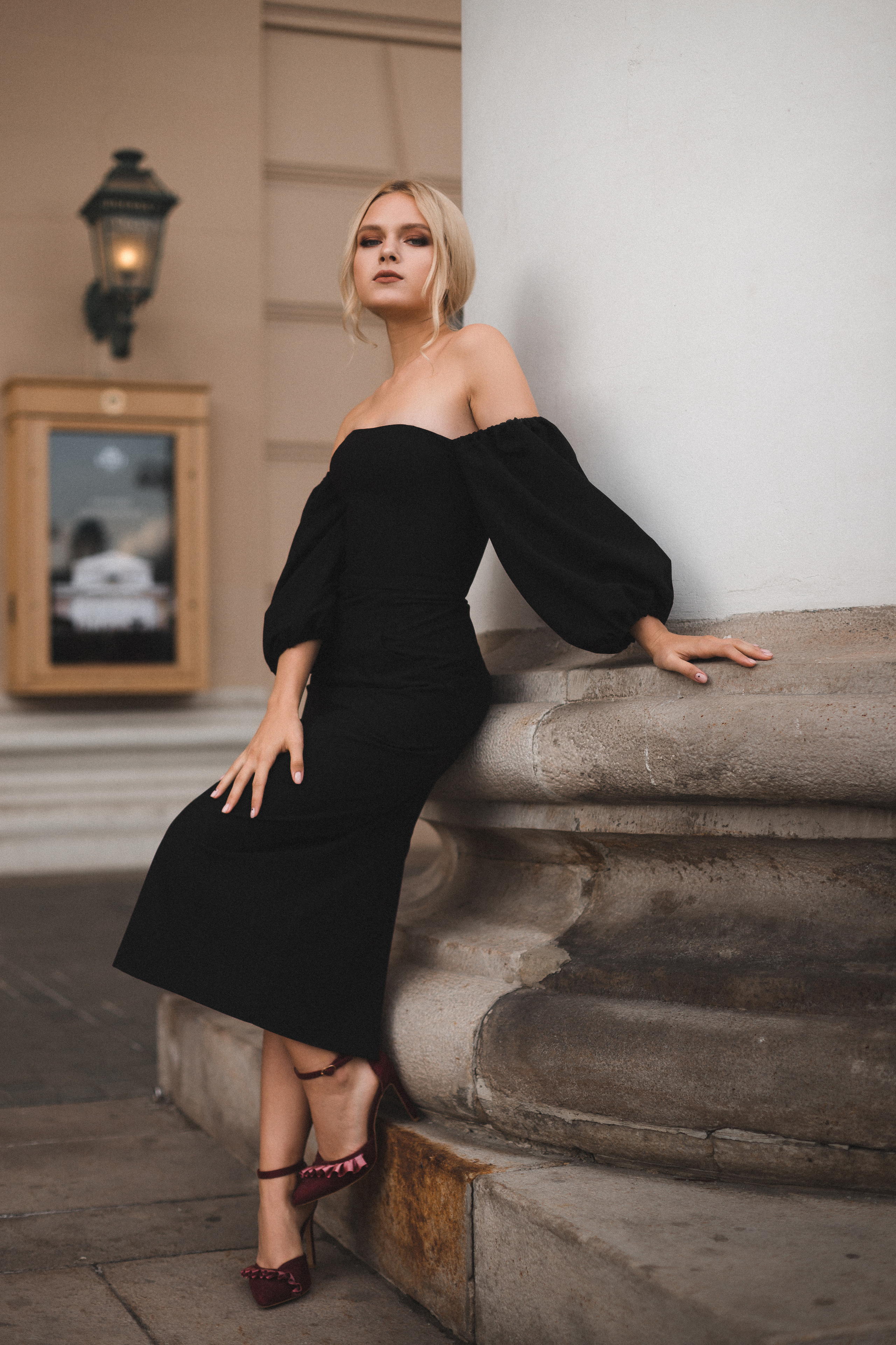 Уличная фотосессия в платье. Brand и контент фотограф