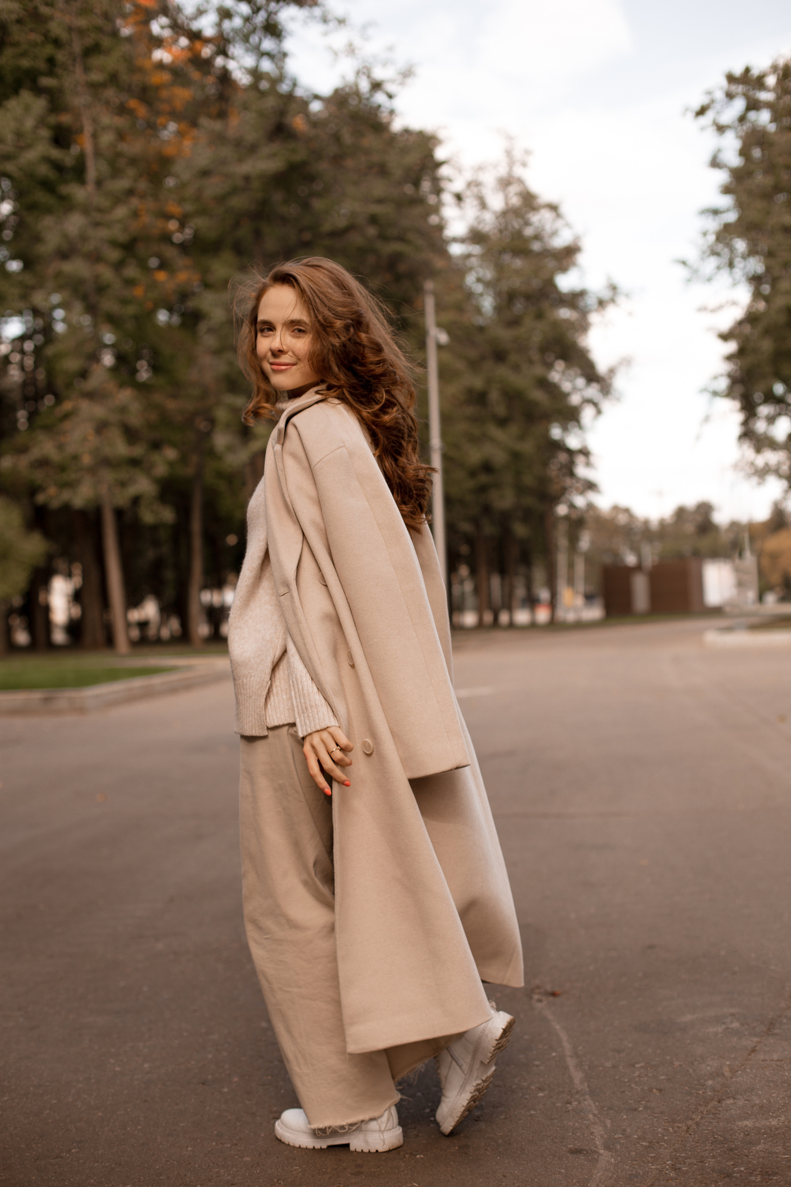 Уютная уличная фотосессия. Brand и контент фотограф