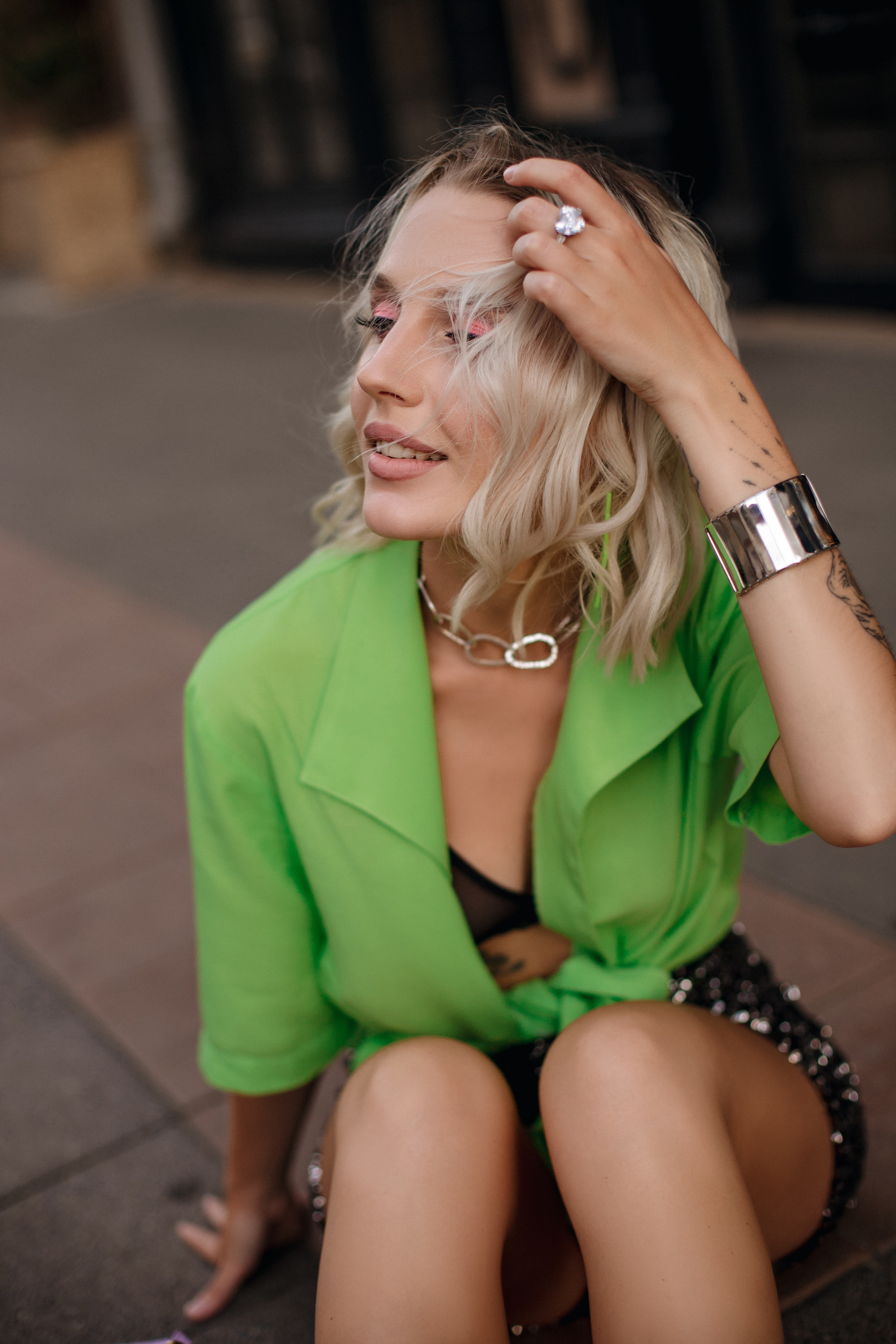 Стильная фотосессия на улице. Brand и контент фотограф