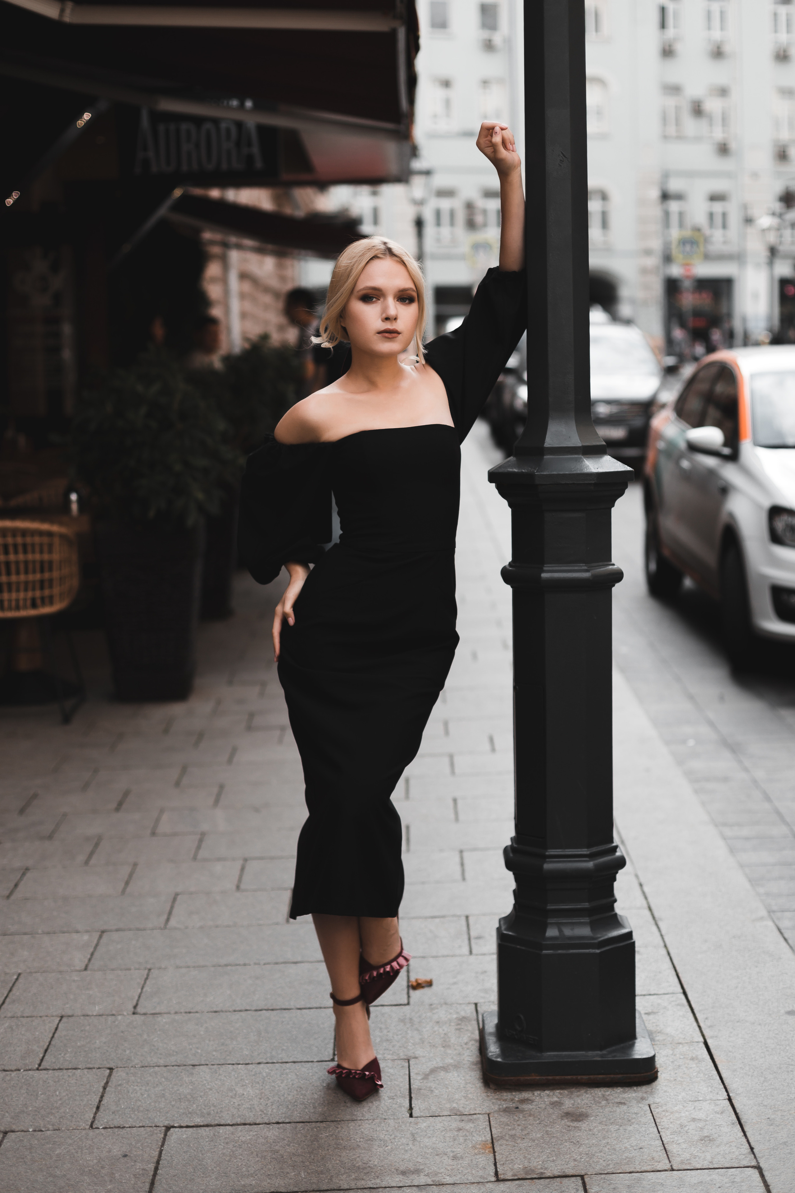 Уличная фотосессия в платье. Brand и контент фотограф