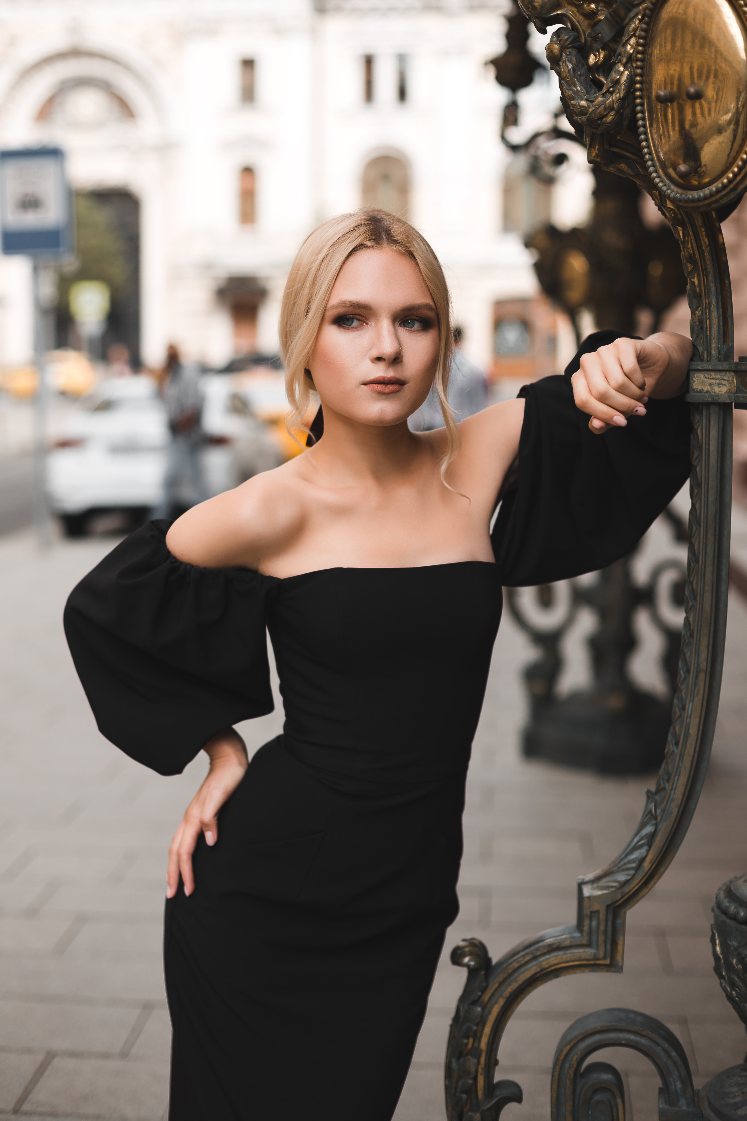 Уличная фотосессия в платье. Brand и контент фотограф