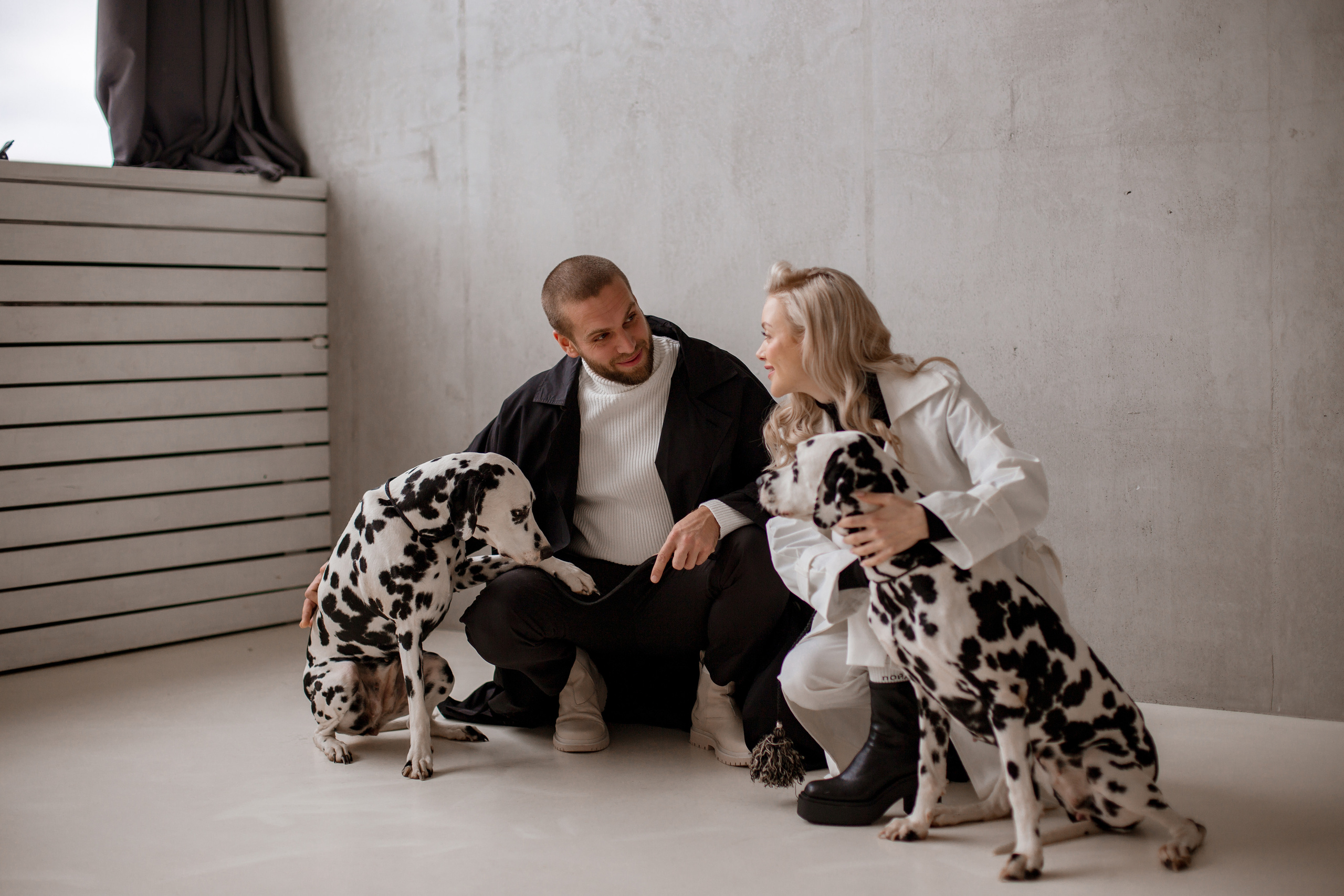 Лавстори в студии. Brand и контент фотограф