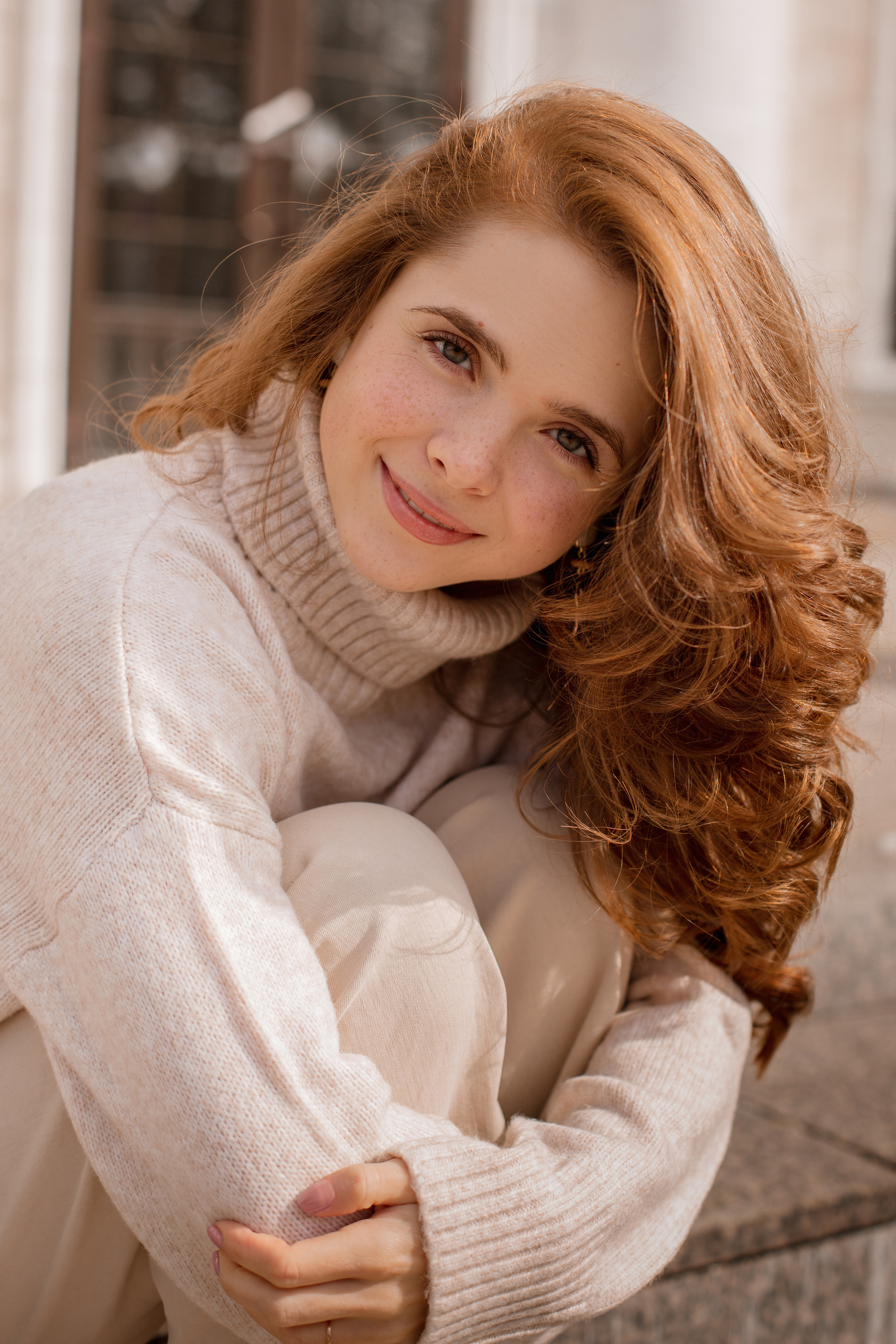 Уютная уличная фотосессия. Brand и контент фотограф