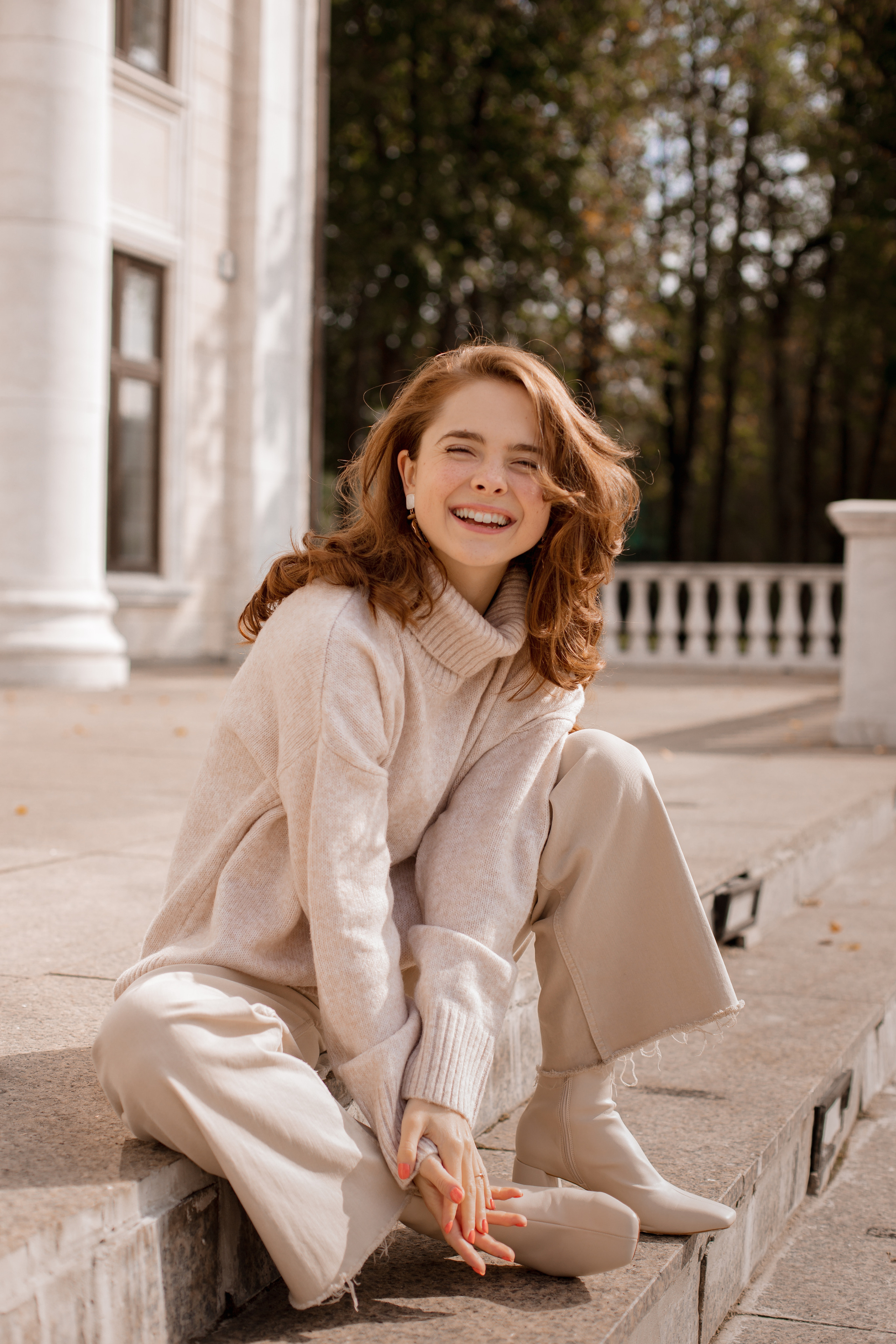 Уютная уличная фотосессия. Brand и контент фотограф