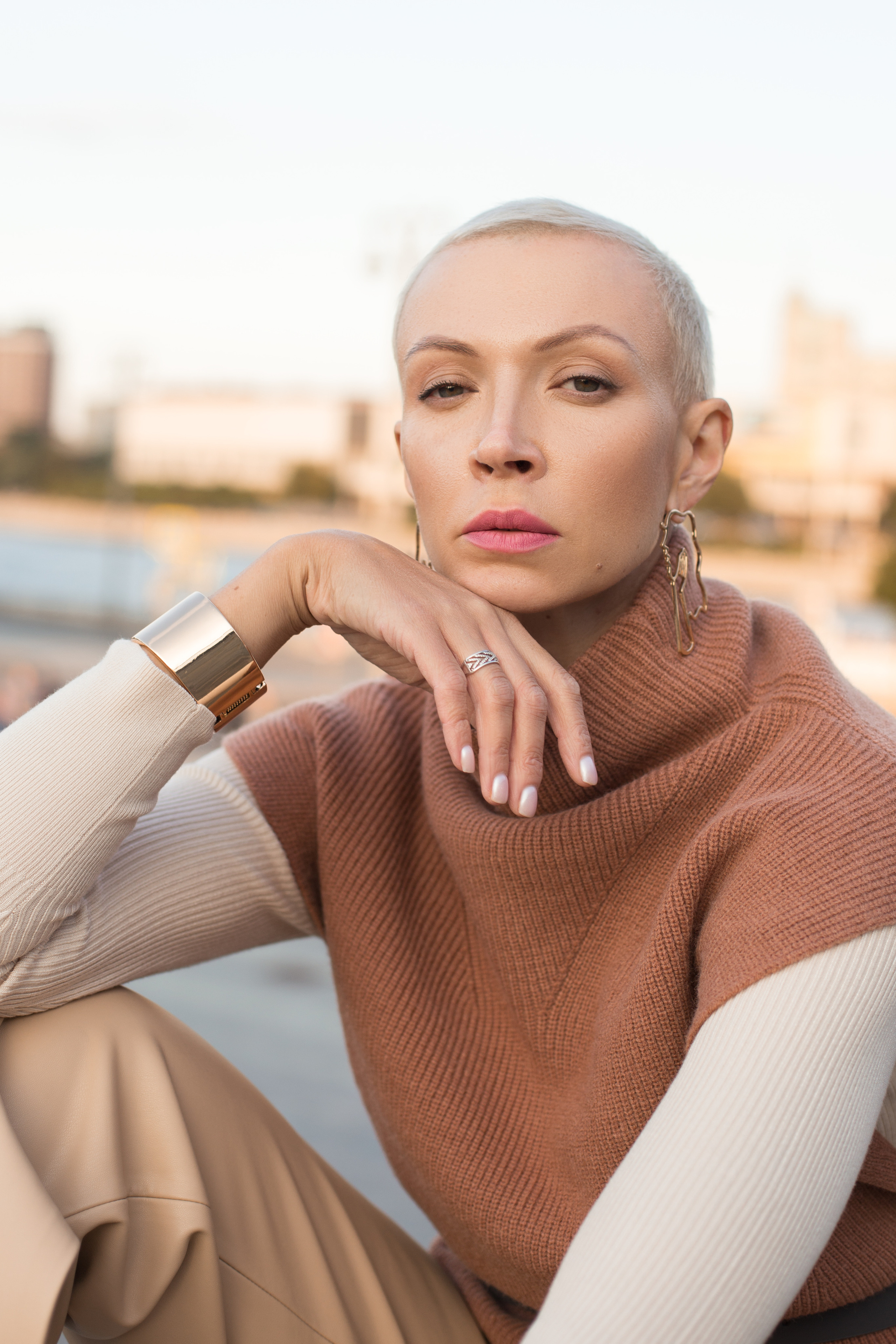 Стильная уличная фотосессия. Brand и контент фотограф