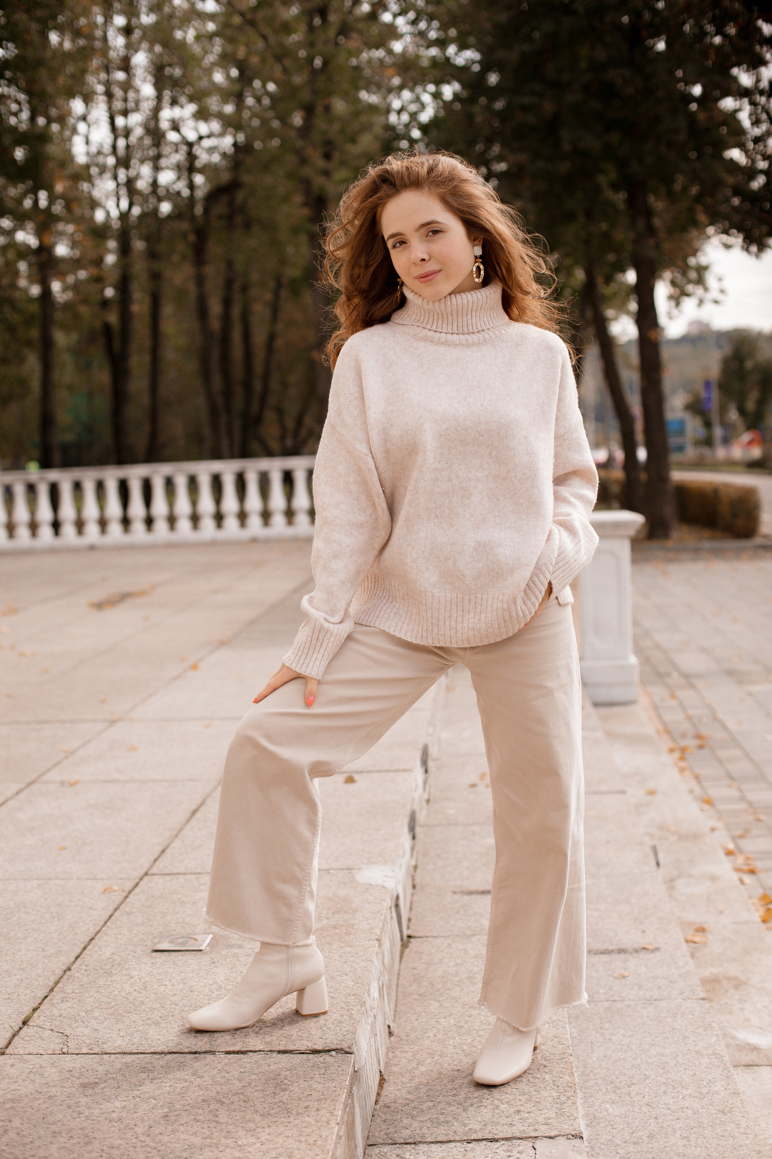 Уютная уличная фотосессия. Brand и контент фотограф