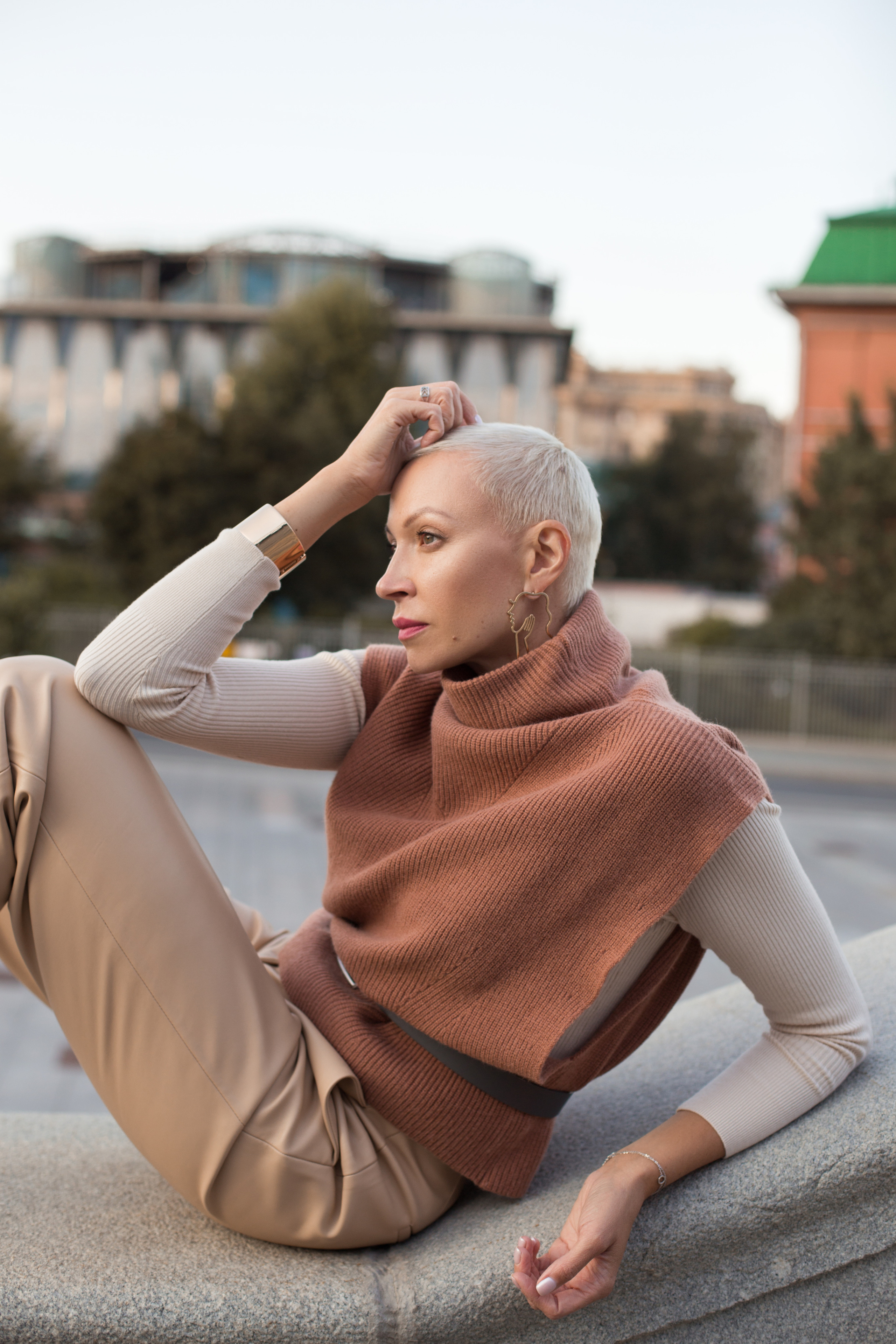 Стильная уличная фотосессия. Brand и контент фотограф