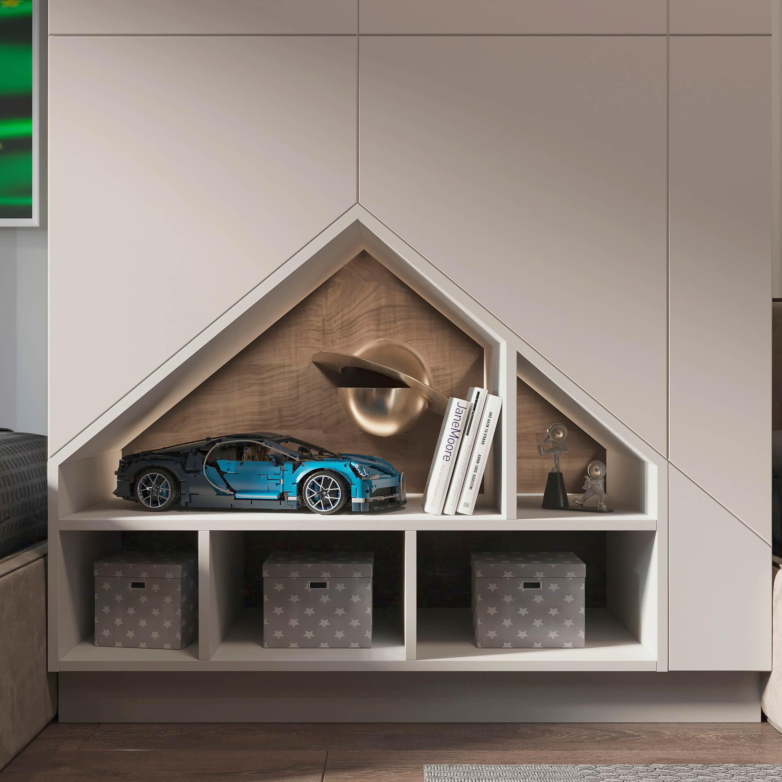 Modern Apartment for a Family of Three — Full Interior Design. 3D INTERIOR AND ARCHITECTURE VISUALIZATION