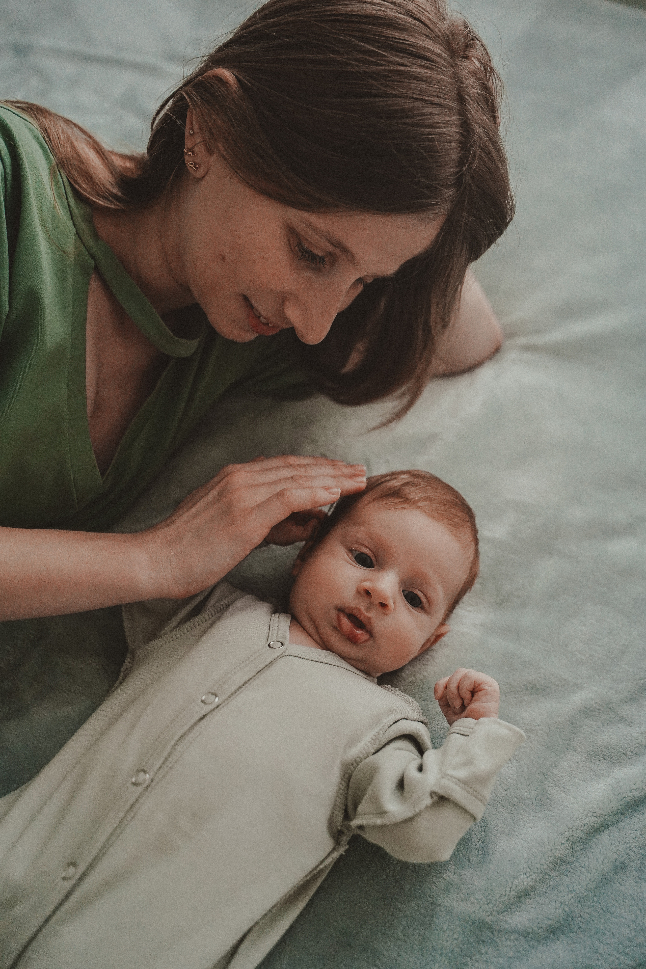 Домашняя фотосессия с новорожденным. Семейный и женский фотограф в Краснодаре Анастасия Приймак
