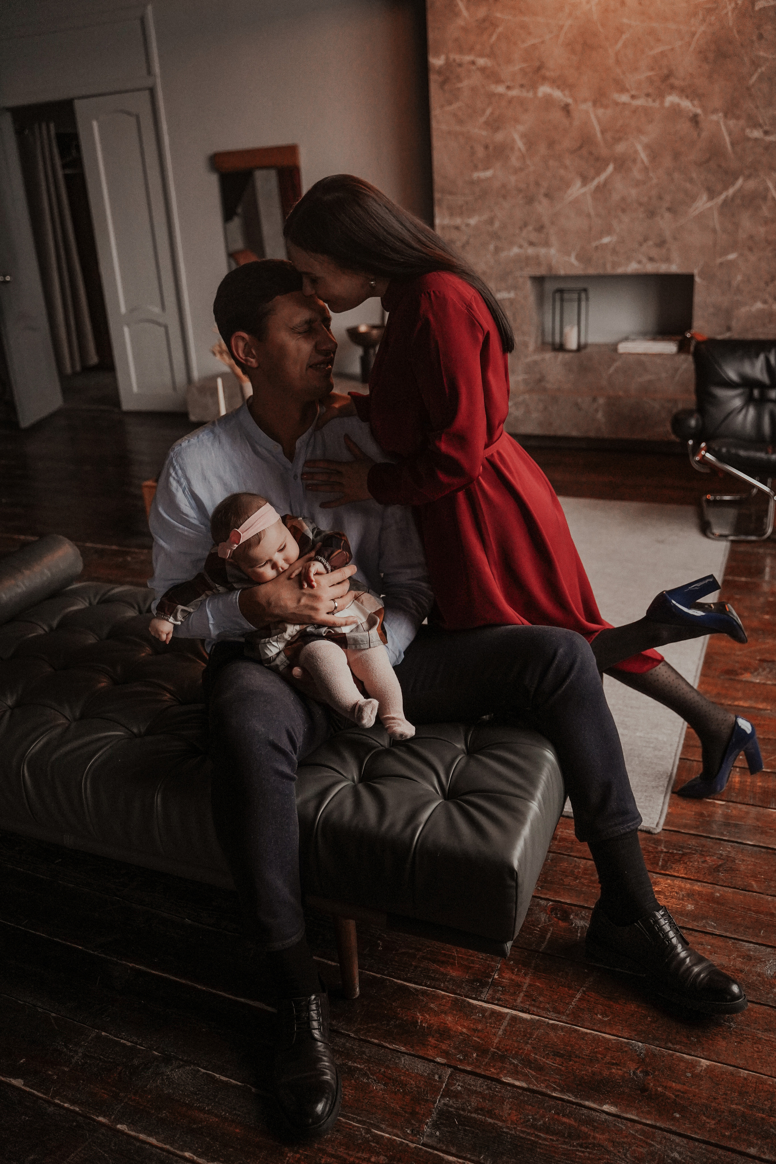 Студийная фотосессия с малышом. Семейный и женский фотограф в Краснодаре Анастасия Приймак