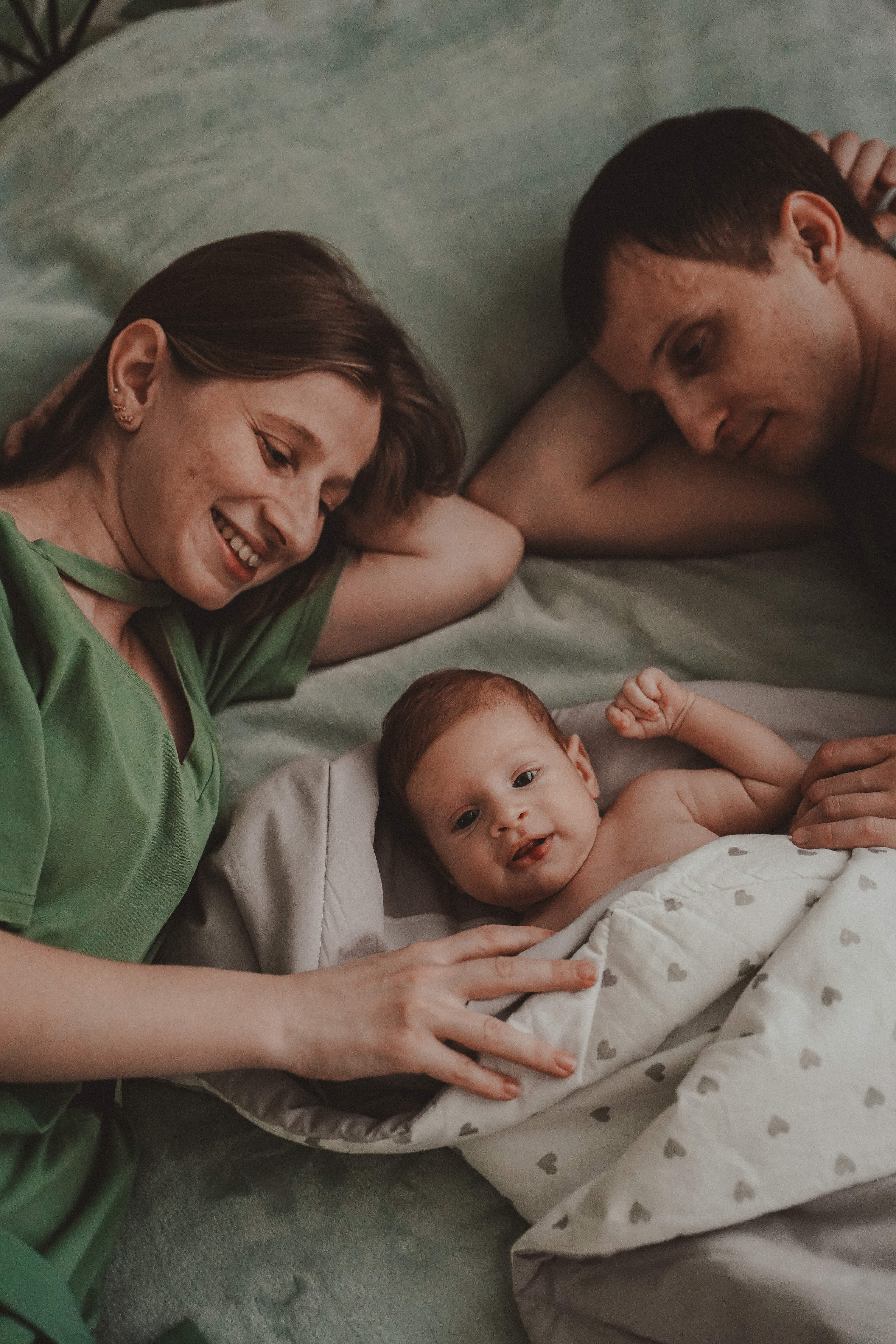 Домашняя фотосессия с новорожденным. Семейный и женский фотограф в Краснодаре Анастасия Приймак