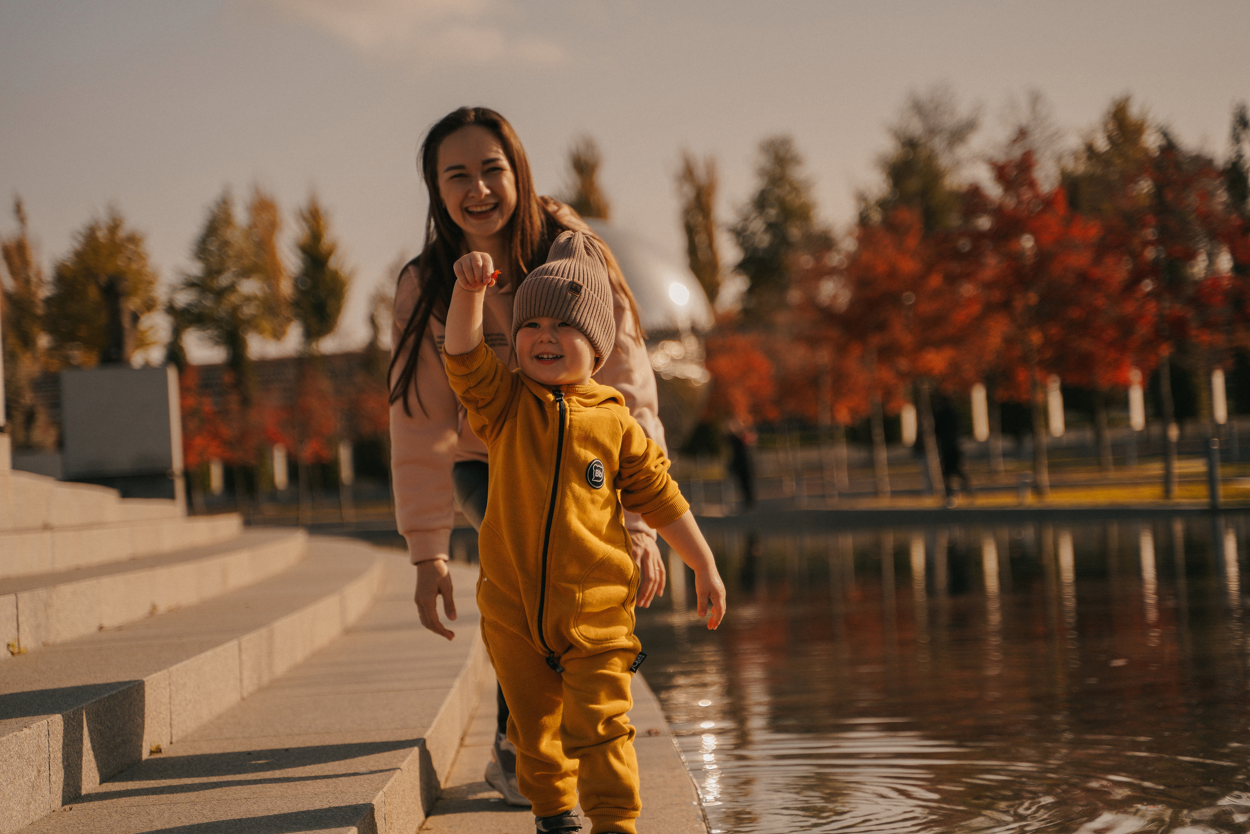 Семейная осенняя фотосессия. Семейный и женский фотограф в Краснодаре Анастасия Приймак