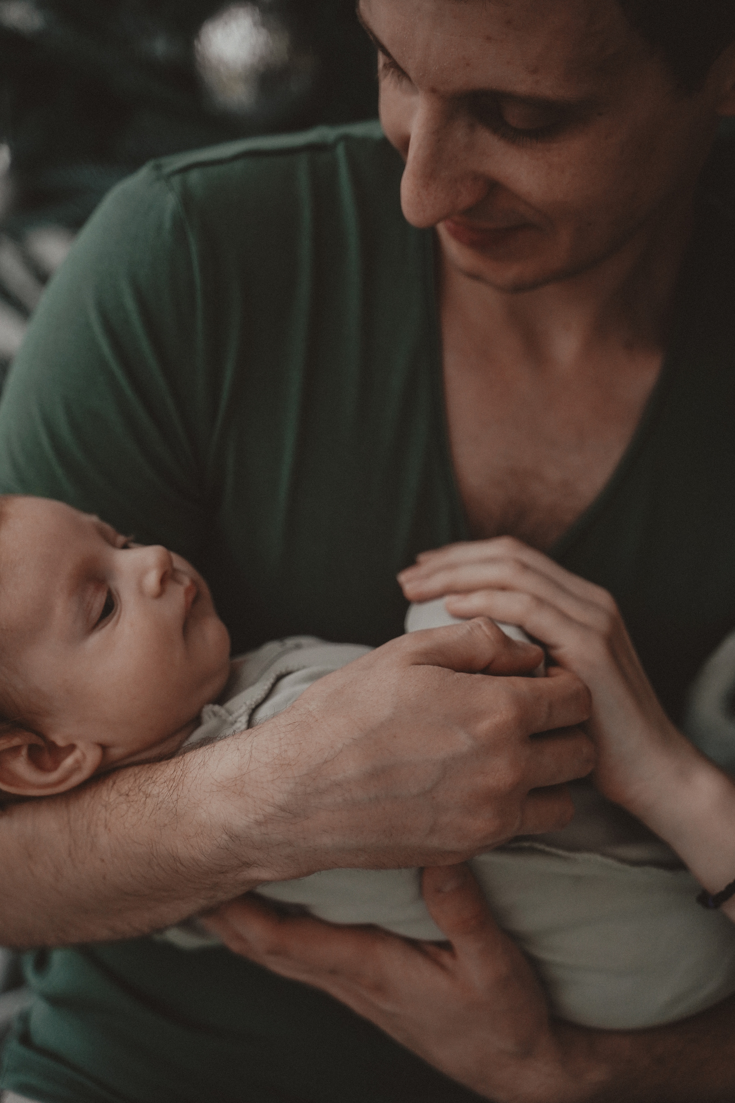 Домашняя фотосессия с новорожденным. Семейный и женский фотограф в Краснодаре Анастасия Приймак