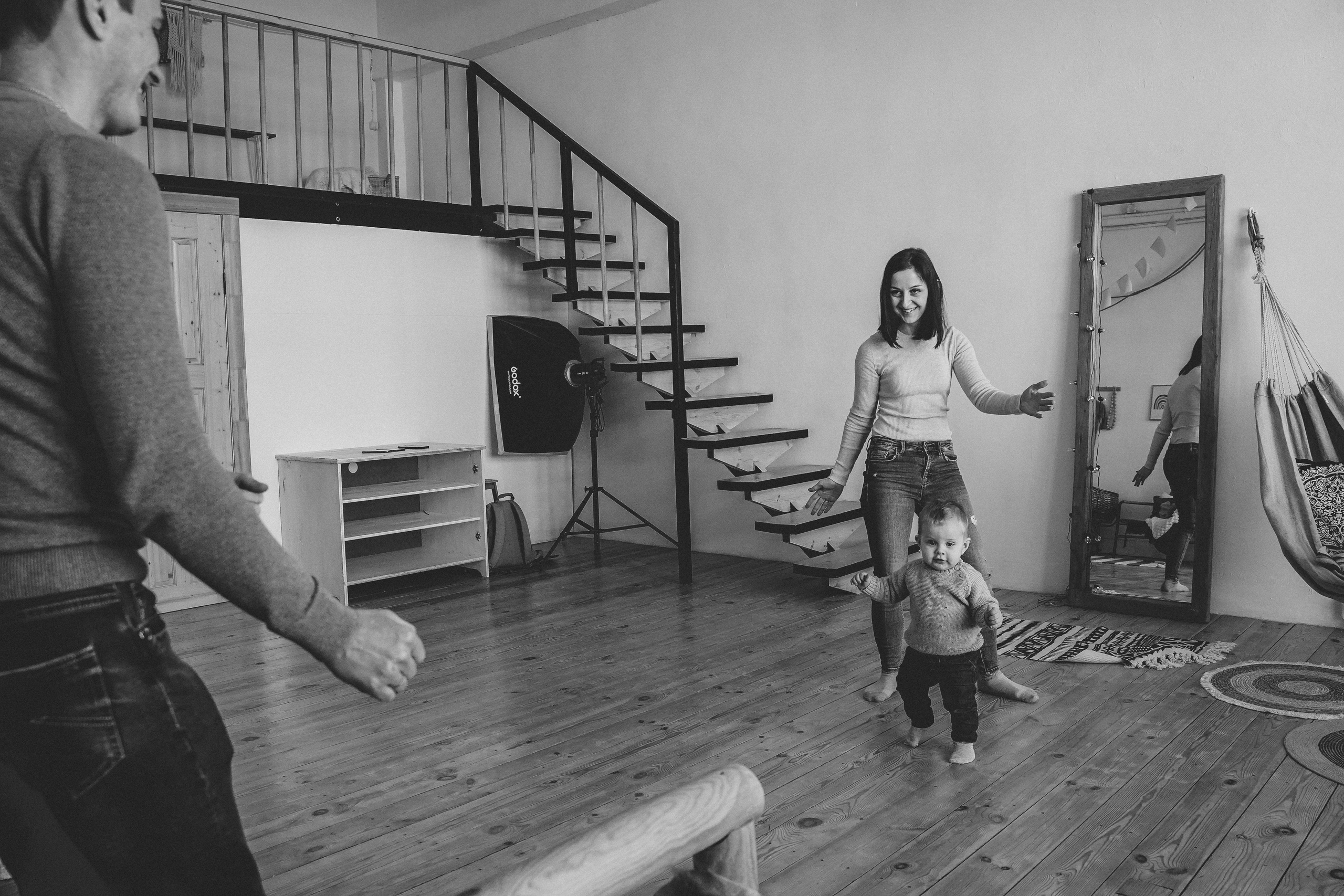 Семейная фотосессия в студии. Семейный и женский фотограф в Краснодаре Анастасия Приймак