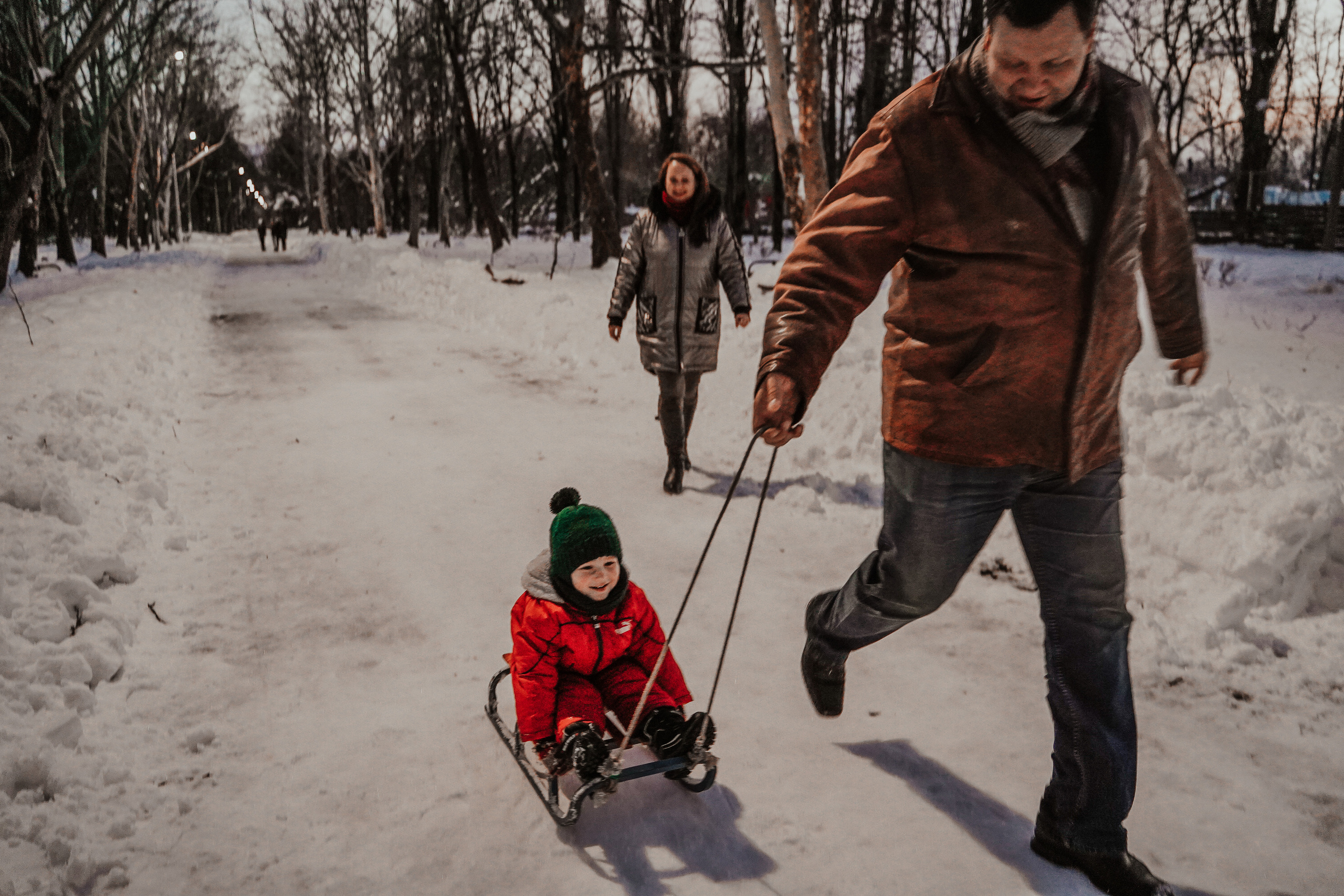 Зимняя история. Семейный и женский фотограф в Краснодаре Анастасия Приймак