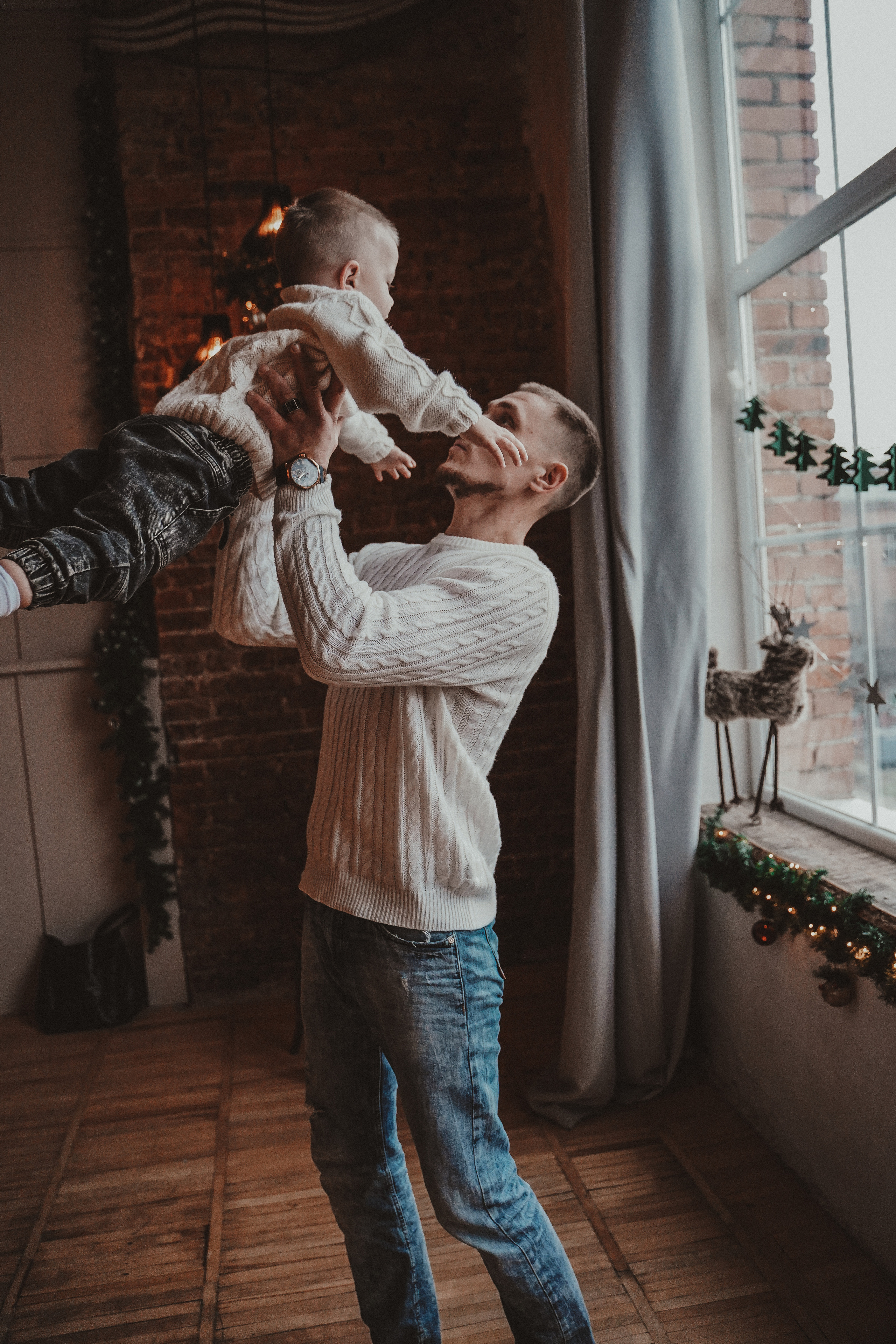 Семейная новогодняя фотосессия. Семейный и женский фотограф в Краснодаре Анастасия Приймак