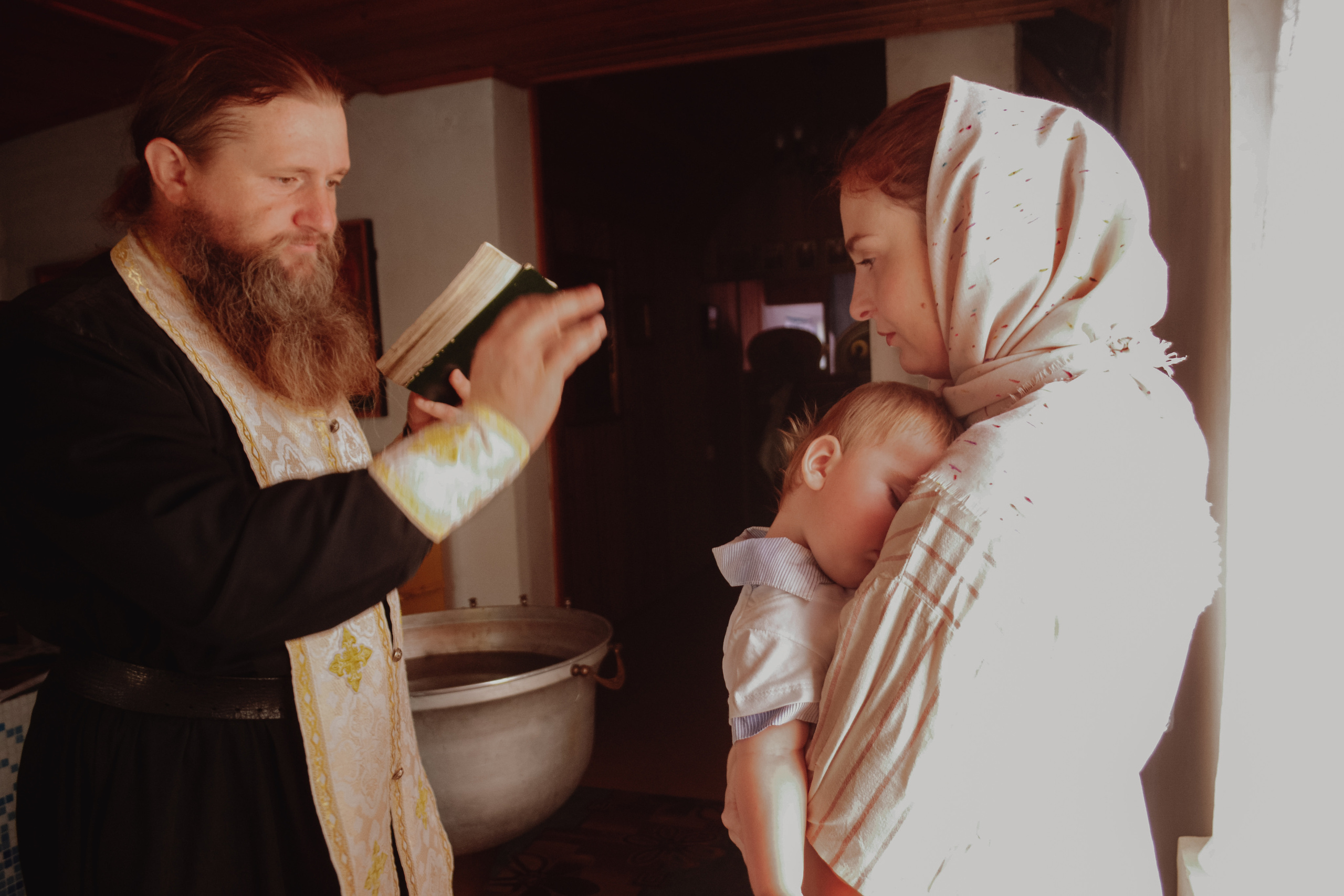 Крещение Димы. Семейный и женский фотограф в Краснодаре Анастасия Приймак