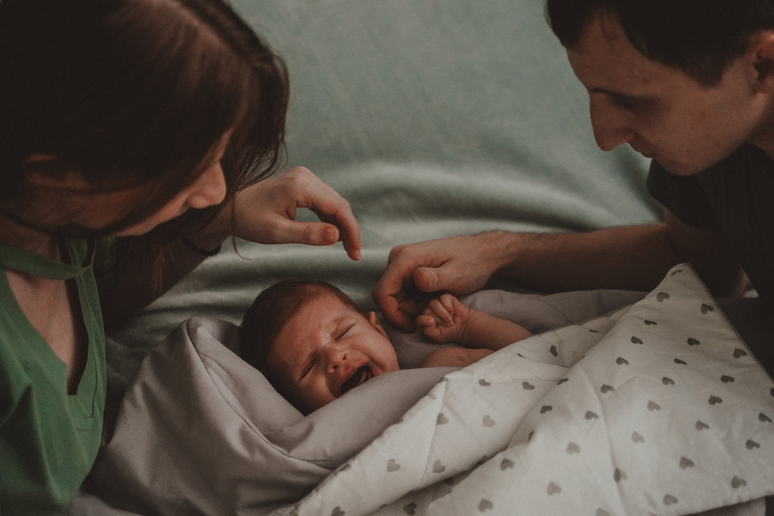 Домашняя фотосессия с новорожденным. Семейный и женский фотограф в Краснодаре Анастасия Приймак