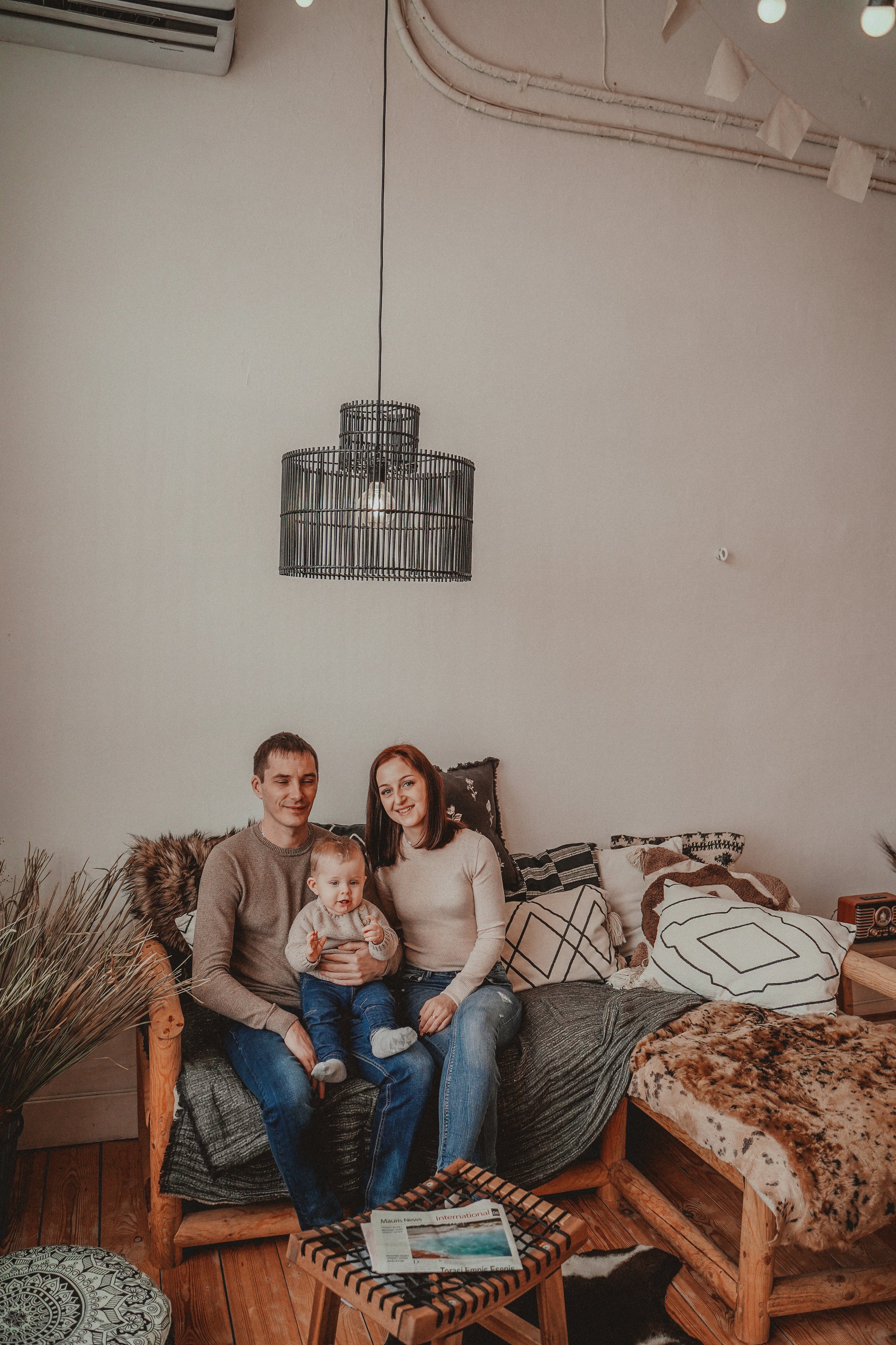 Семейная фотосессия в студии. Семейный и женский фотограф в Краснодаре Анастасия Приймак