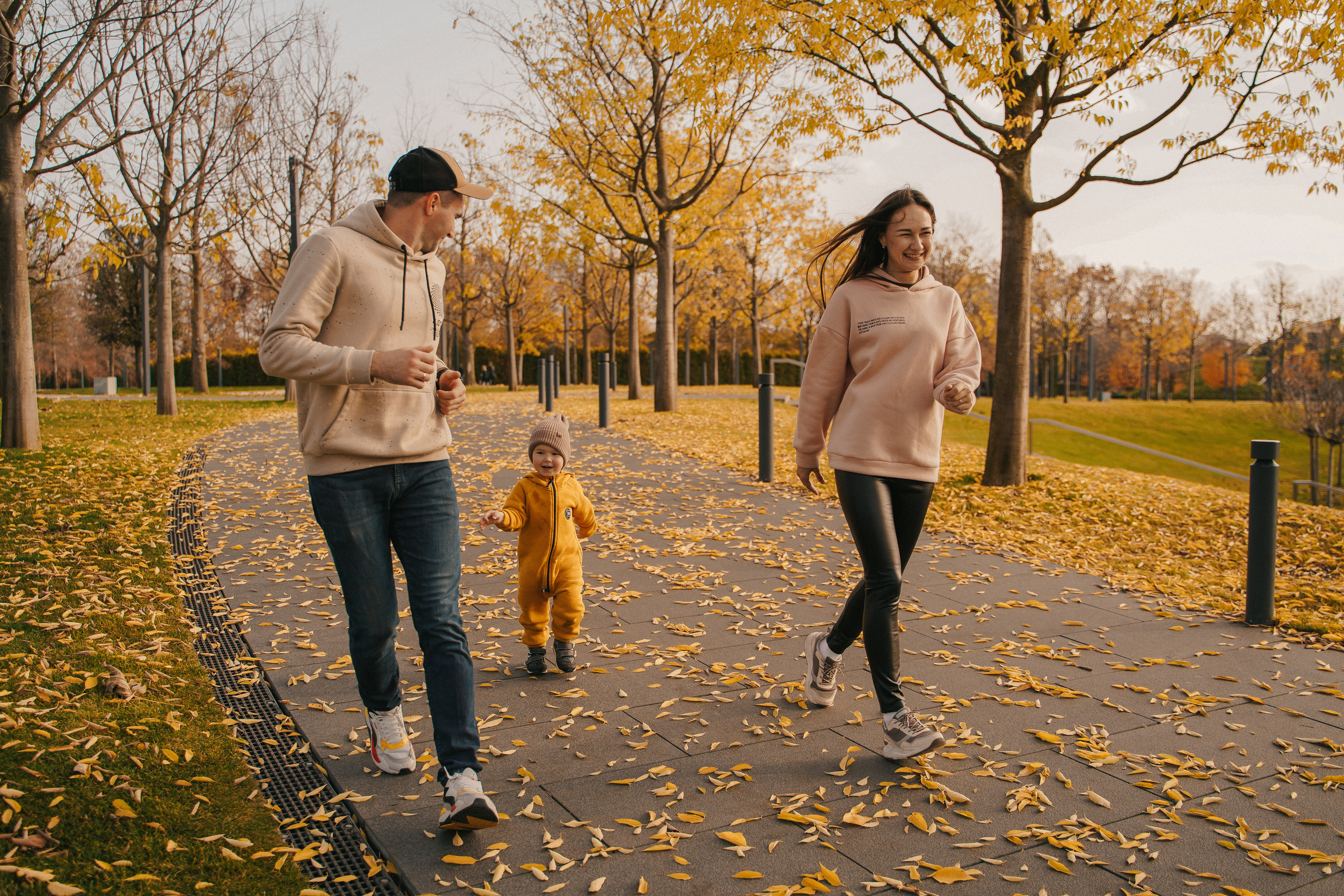 Семейная осенняя фотосессия. Семейный и женский фотограф в Краснодаре Анастасия Приймак