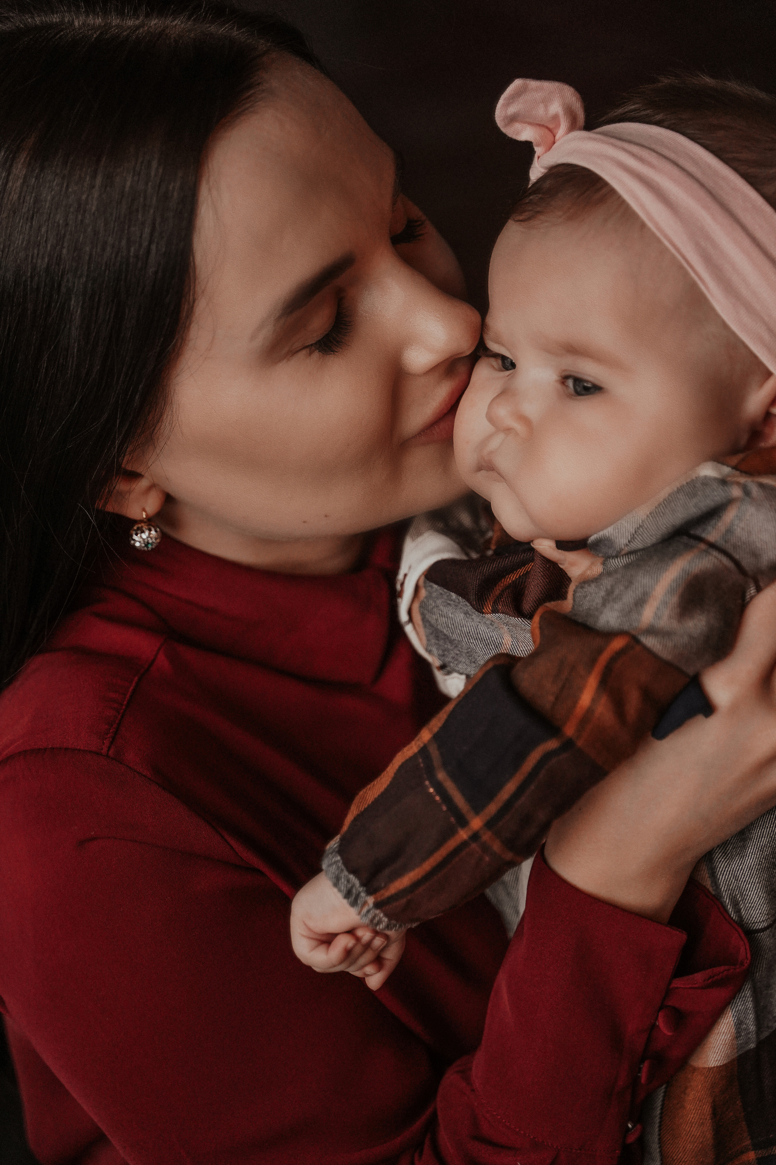 Студийная фотосессия с малышом. Семейный и женский фотограф в Краснодаре Анастасия Приймак