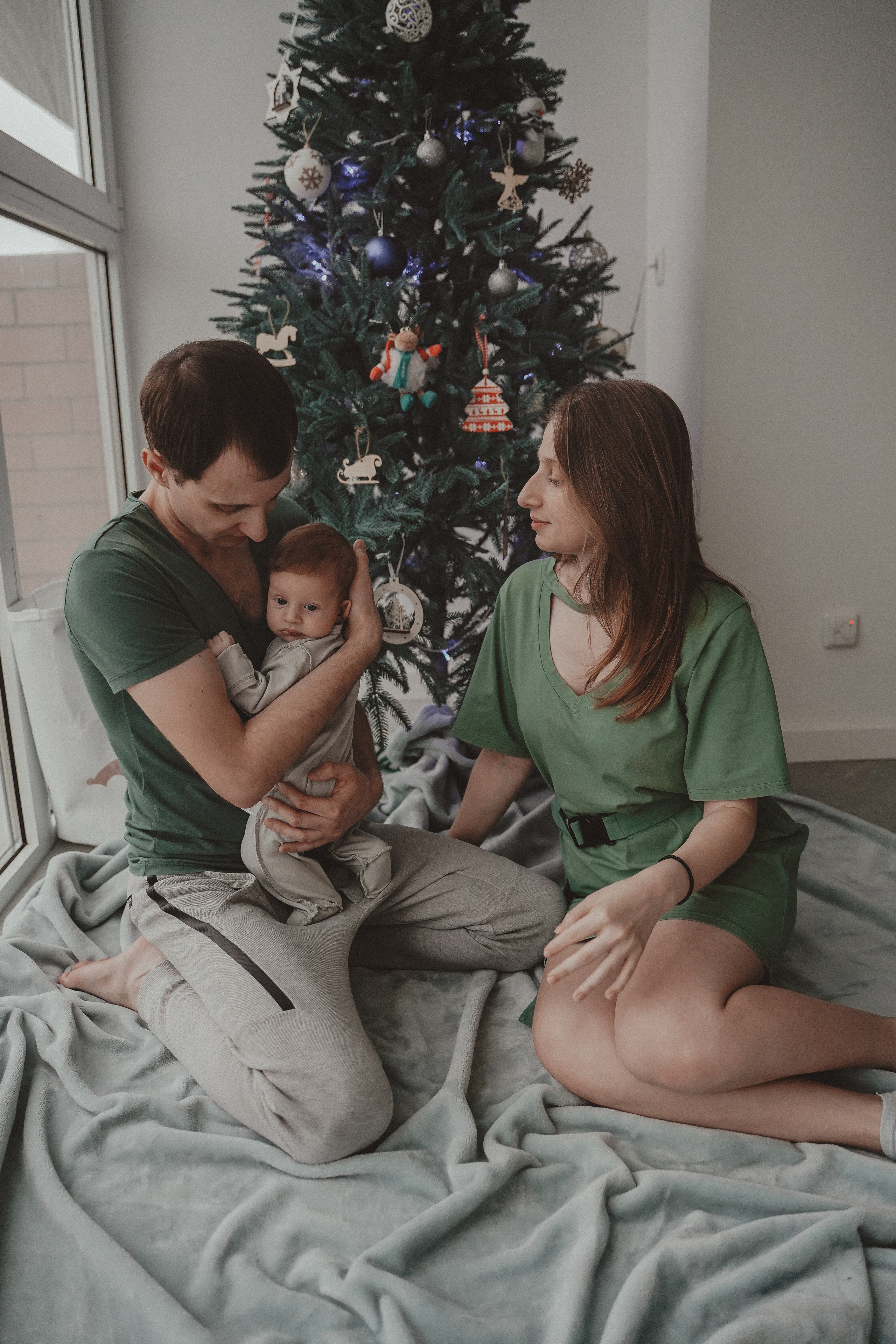 Домашняя фотосессия с новорожденным. Семейный и женский фотограф в Краснодаре Анастасия Приймак