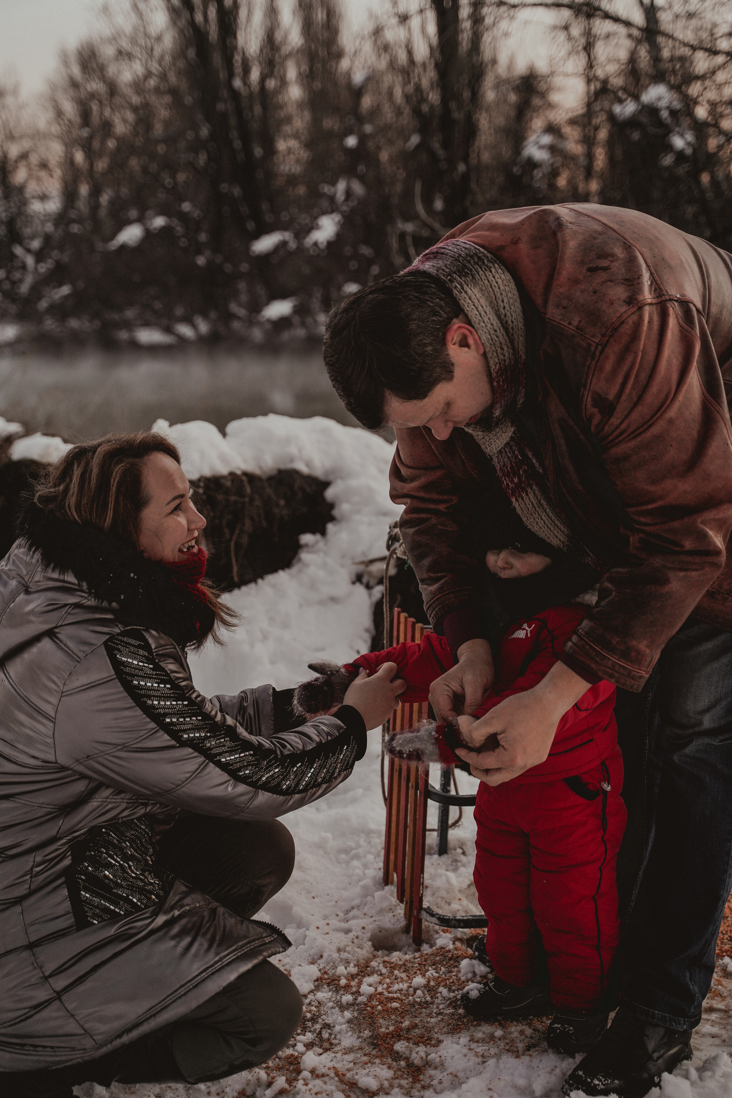 Зимняя история. Семейный и женский фотограф в Краснодаре Анастасия Приймак