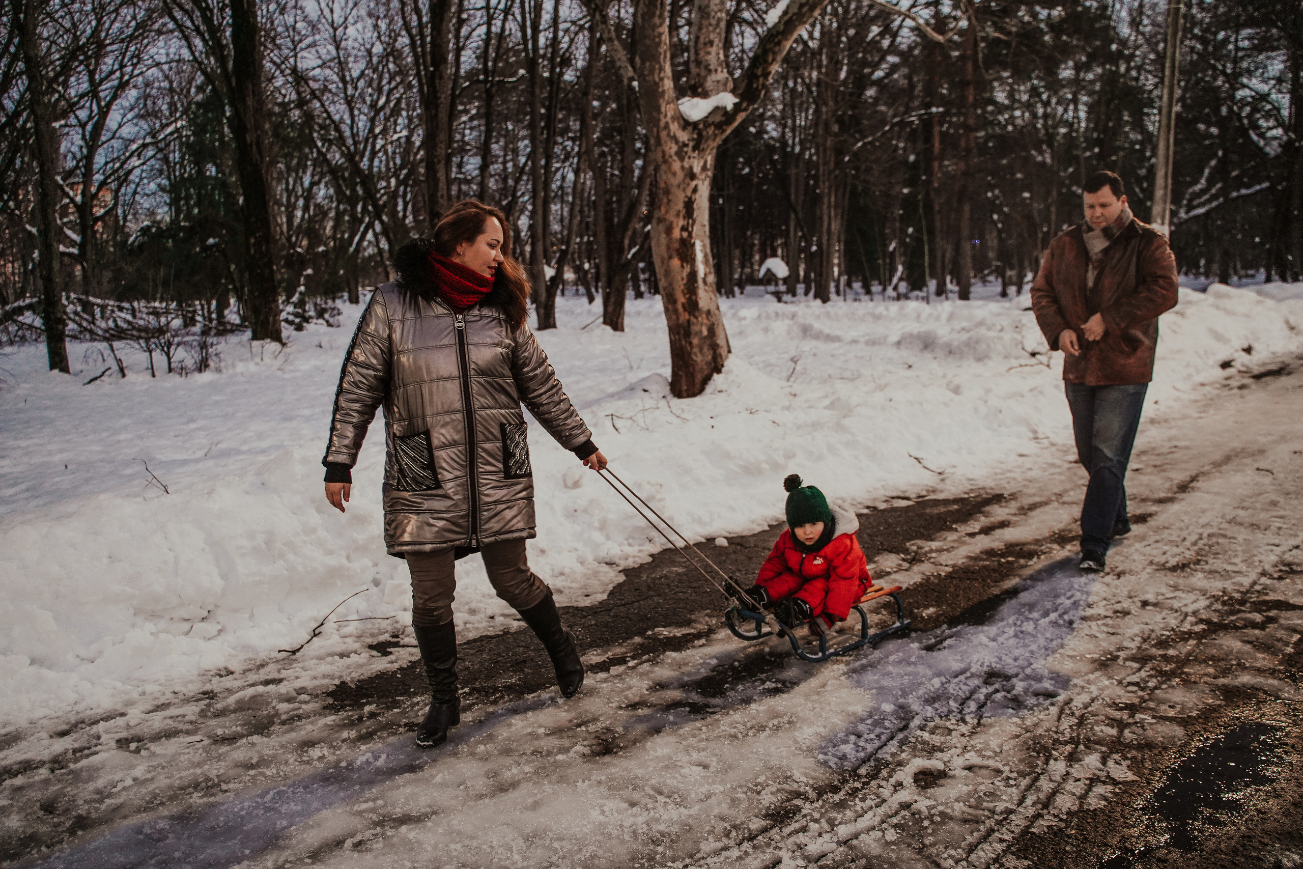 Зимняя история. Семейный и женский фотограф в Краснодаре Анастасия Приймак