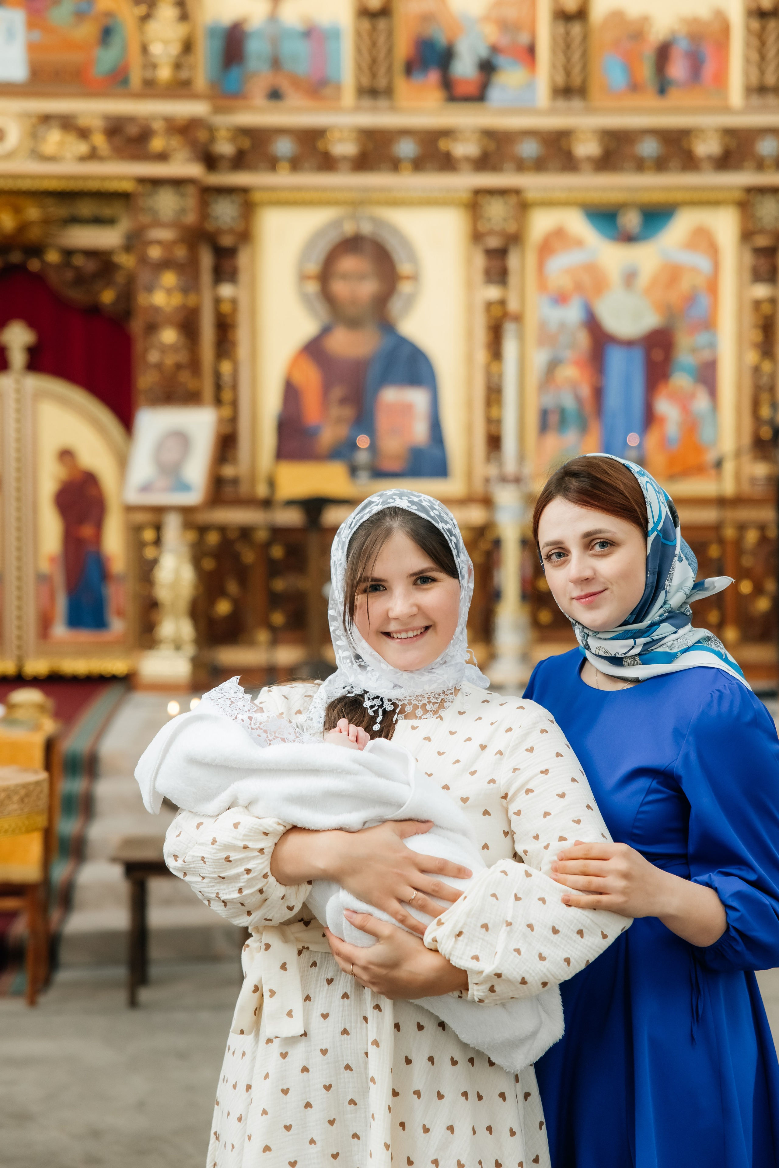 Крещение Мирославы. Храм иконы Божьей Матери «Всех скорбящих Радость». Фотограф ВИКА МЕДУЗА