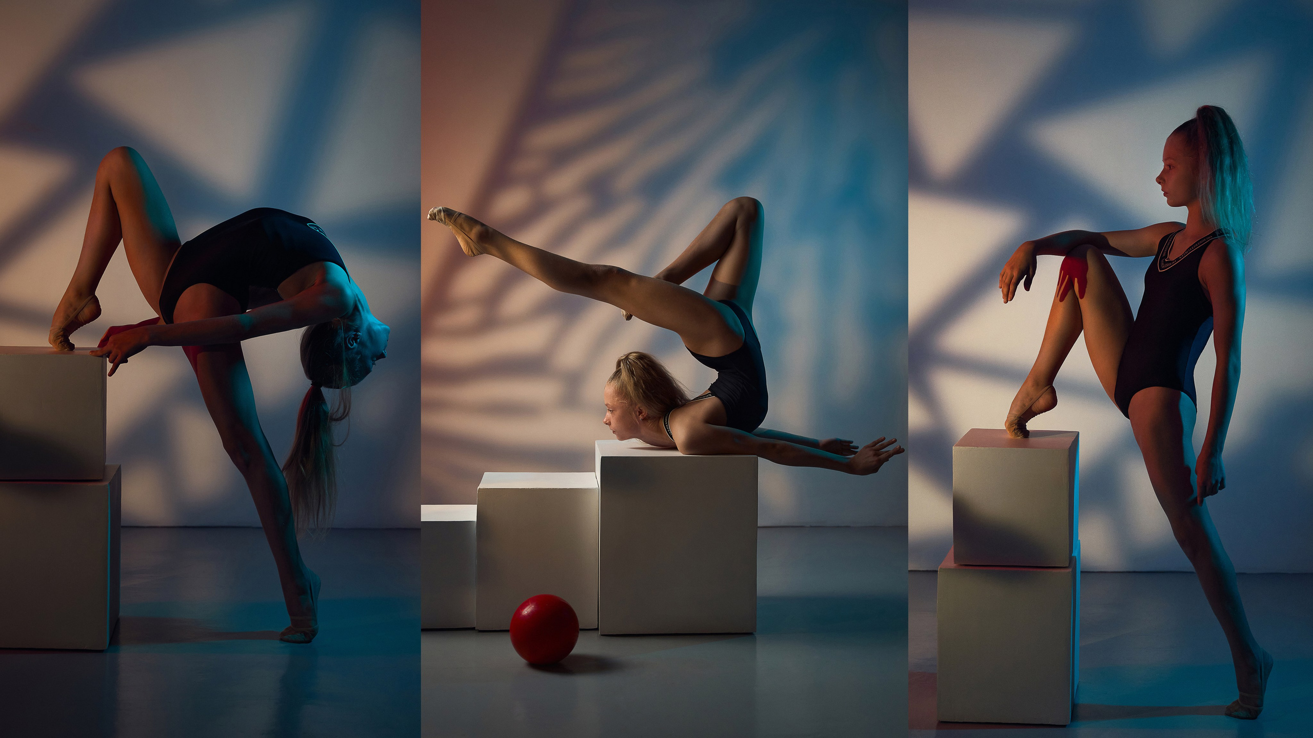 Спортивная фотосессия гимнасток и танцоров в Заволжье. Фотограф в Заволжье Алексей Шабалин